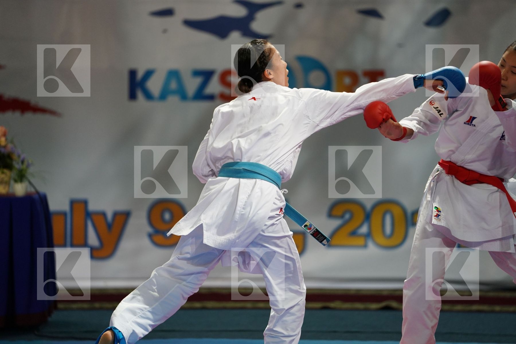 Female kumite -50 kg Indonesia Japan Srunita Sari sukatendel Tad
