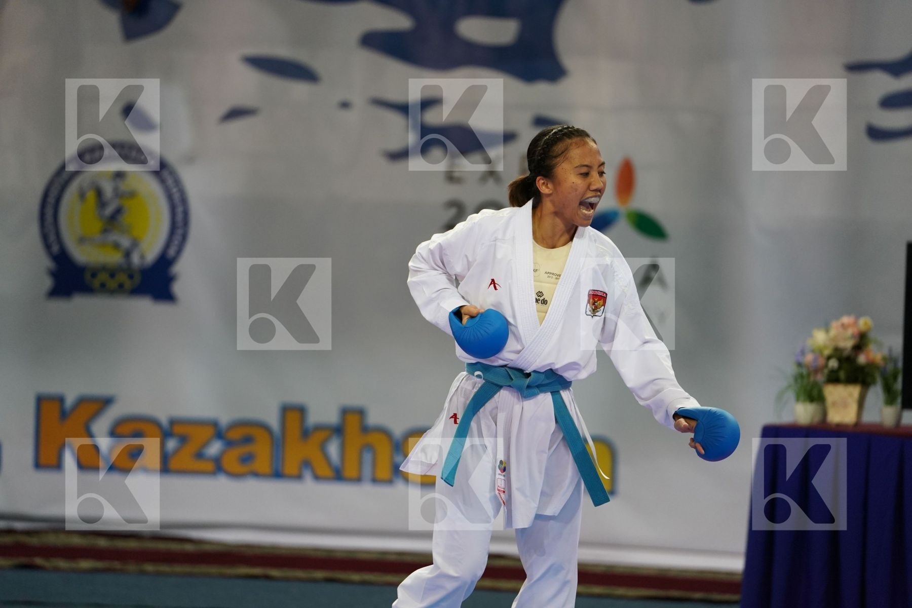 Female kumite -50 kg Indonesia Japan Srunita Sari sukatendel Tad