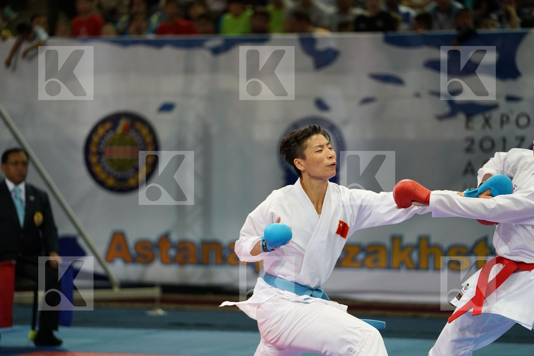 China Choi Wan yu Female kumite -61 kg Hong Kong Yin Xiaoyan