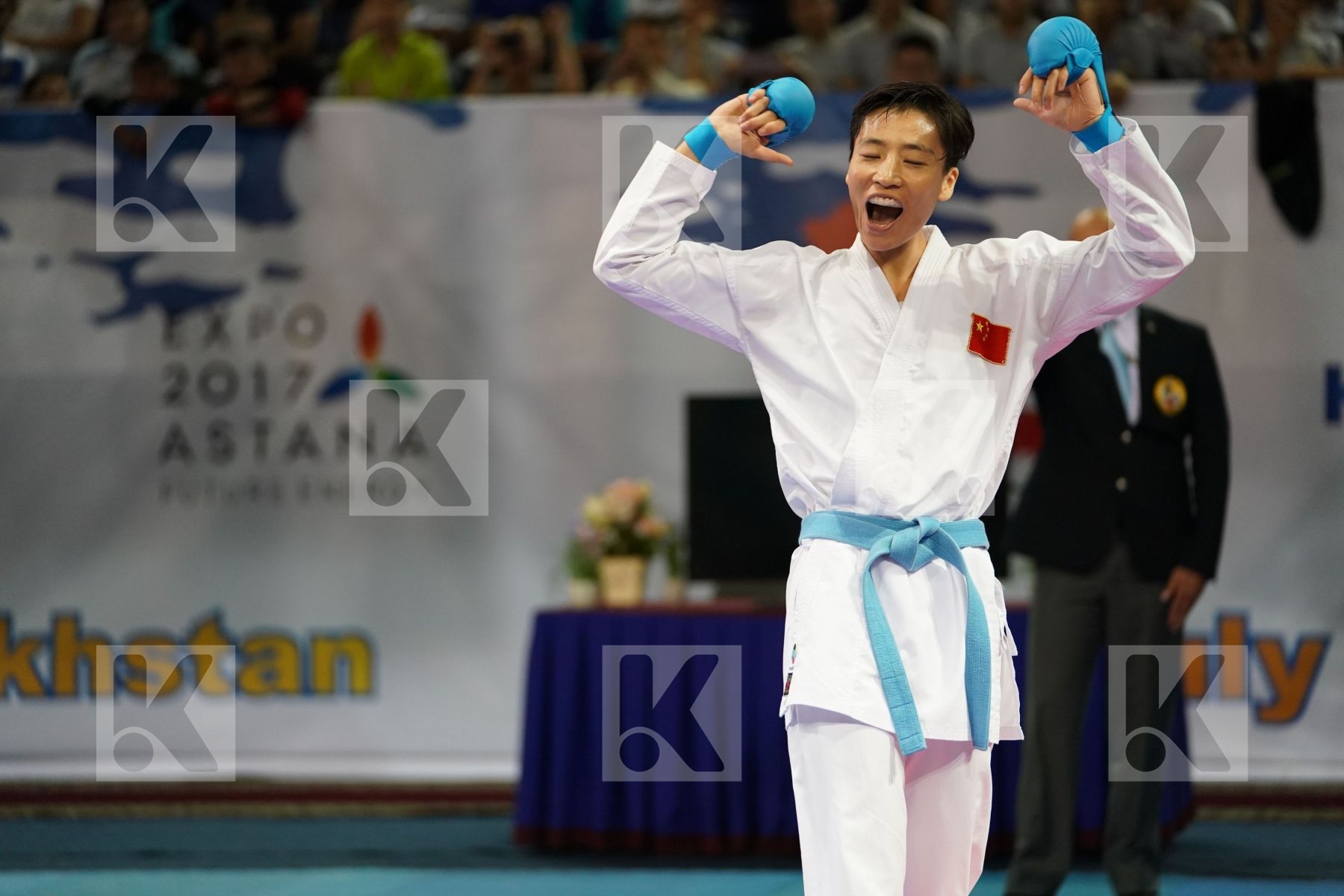 China Choi Wan yu Female kumite -61 kg Hong Kong Yin Xiaoyan