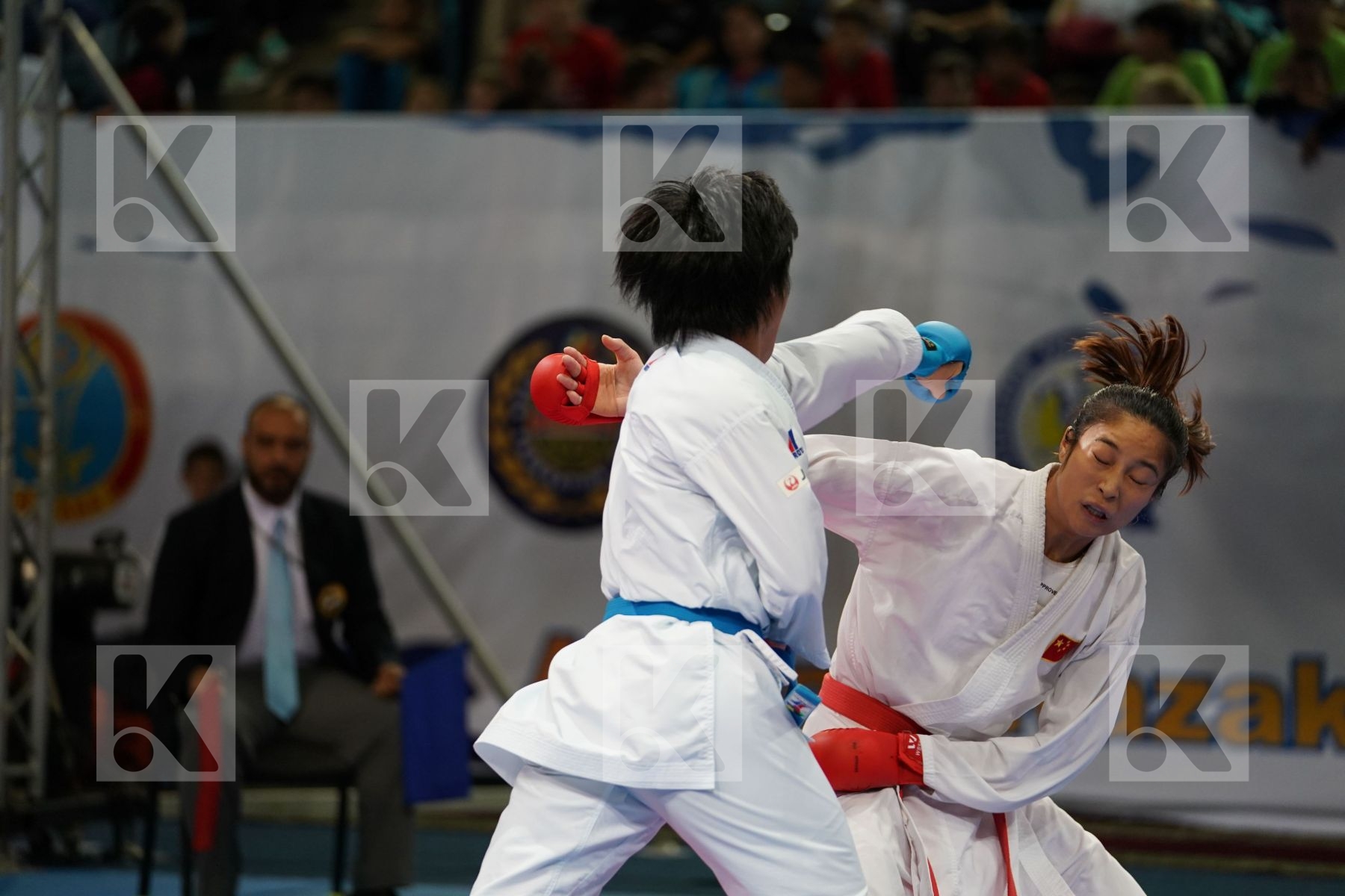 China Female kumite -68 kg Japan Someya Kayo Tang Lingling