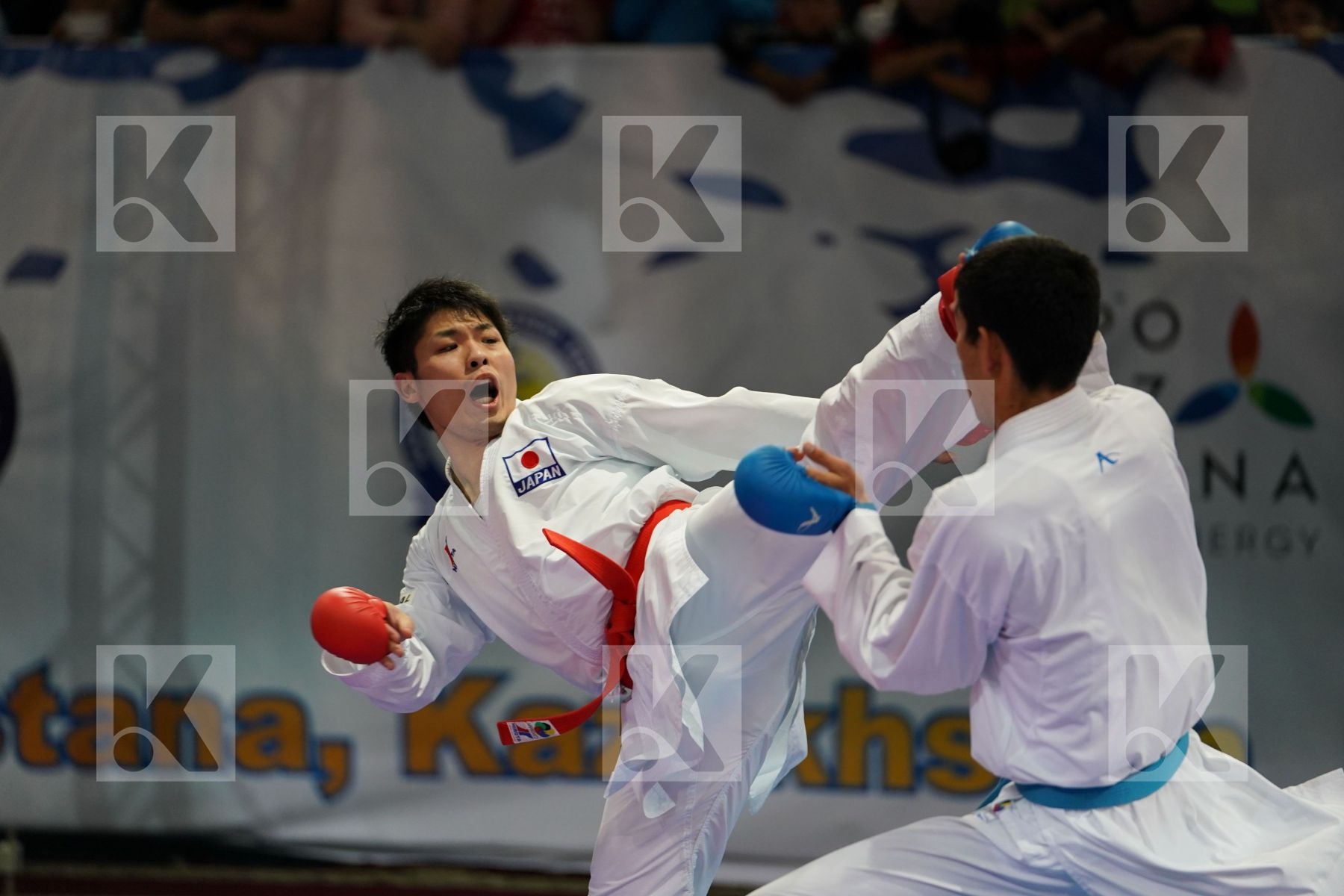 Ishizuka Masaya Japan Kazakhstan Male kumite -84 kg Yuldashev Da