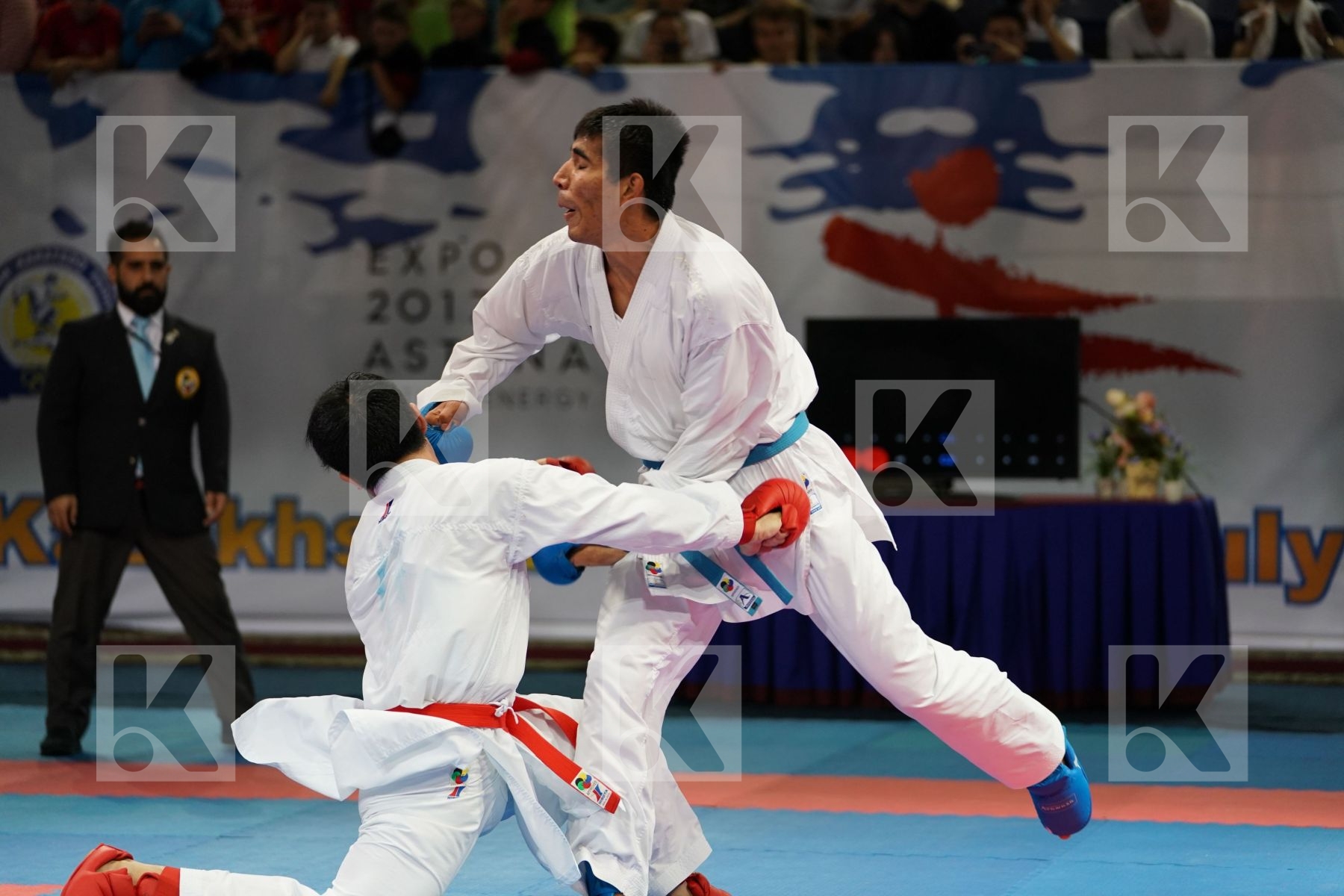 Ishizuka Masaya Japan Kazakhstan Male kumite -84 kg Yuldashev Da