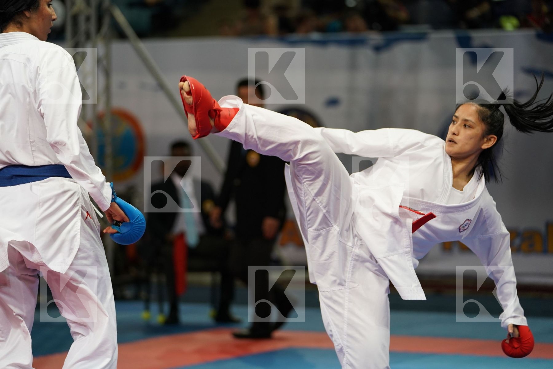 Chinese Taipei Female team kumite Iran  islamic republic of