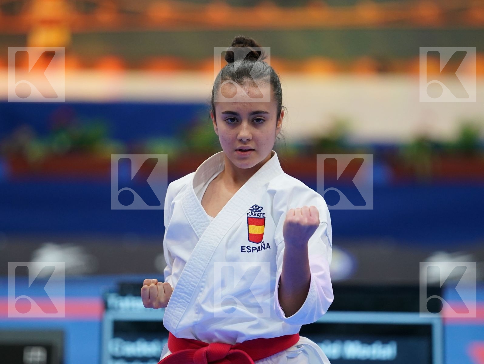PEREZ ALVEZ AZAHARA (SPAIN) in Cadet Kata Female - Final bout