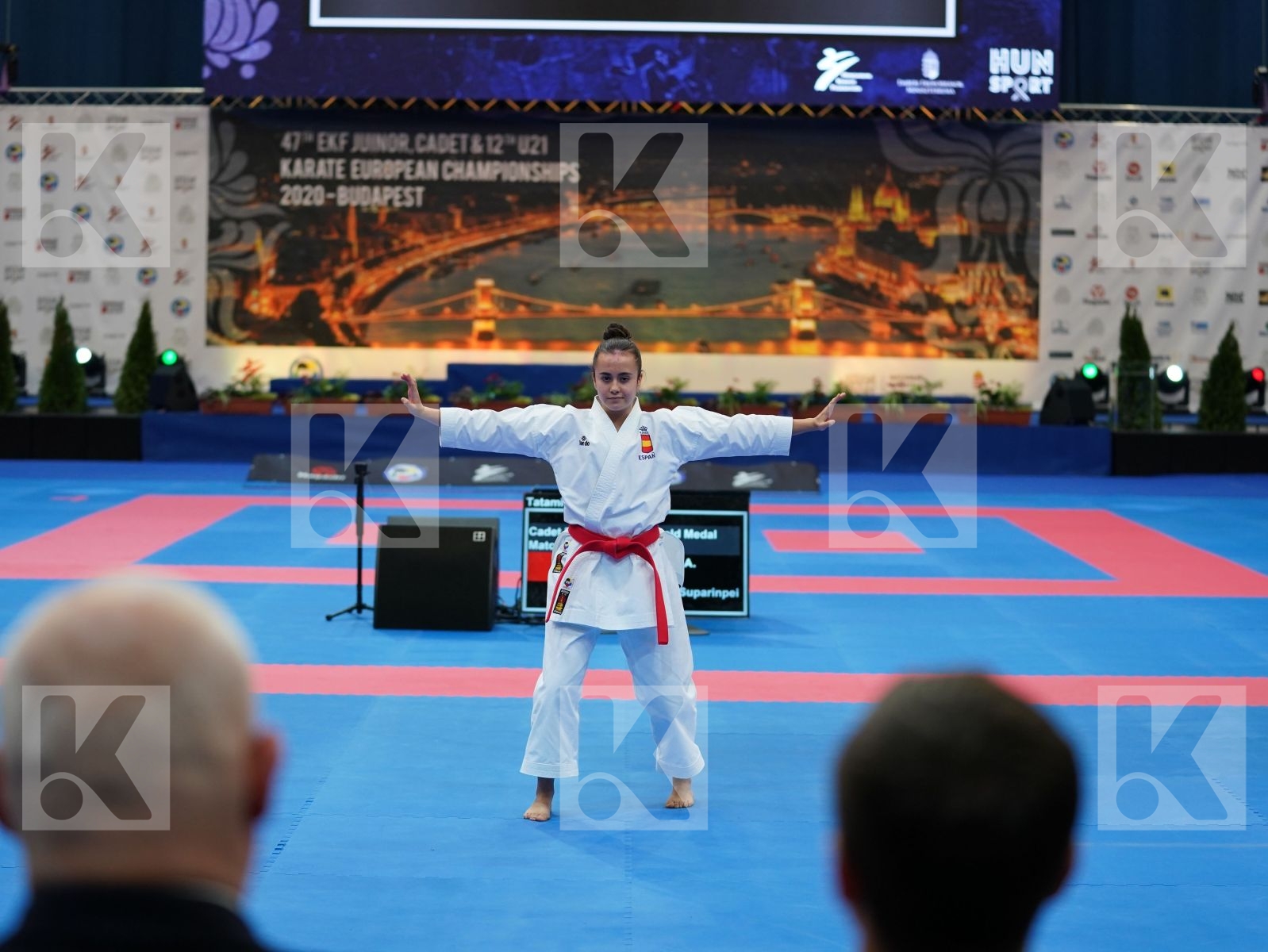 PEREZ ALVEZ AZAHARA (SPAIN) in Cadet Kata Female - Final bout