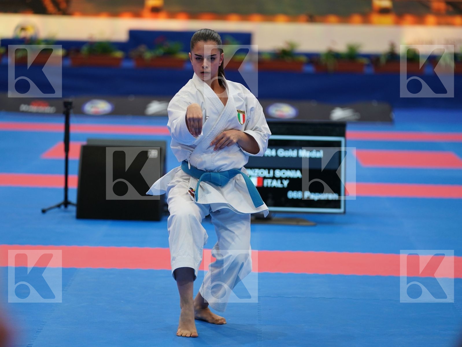 INZOLI SONIA (ITALY) in Cadet Kata Female - Final bout