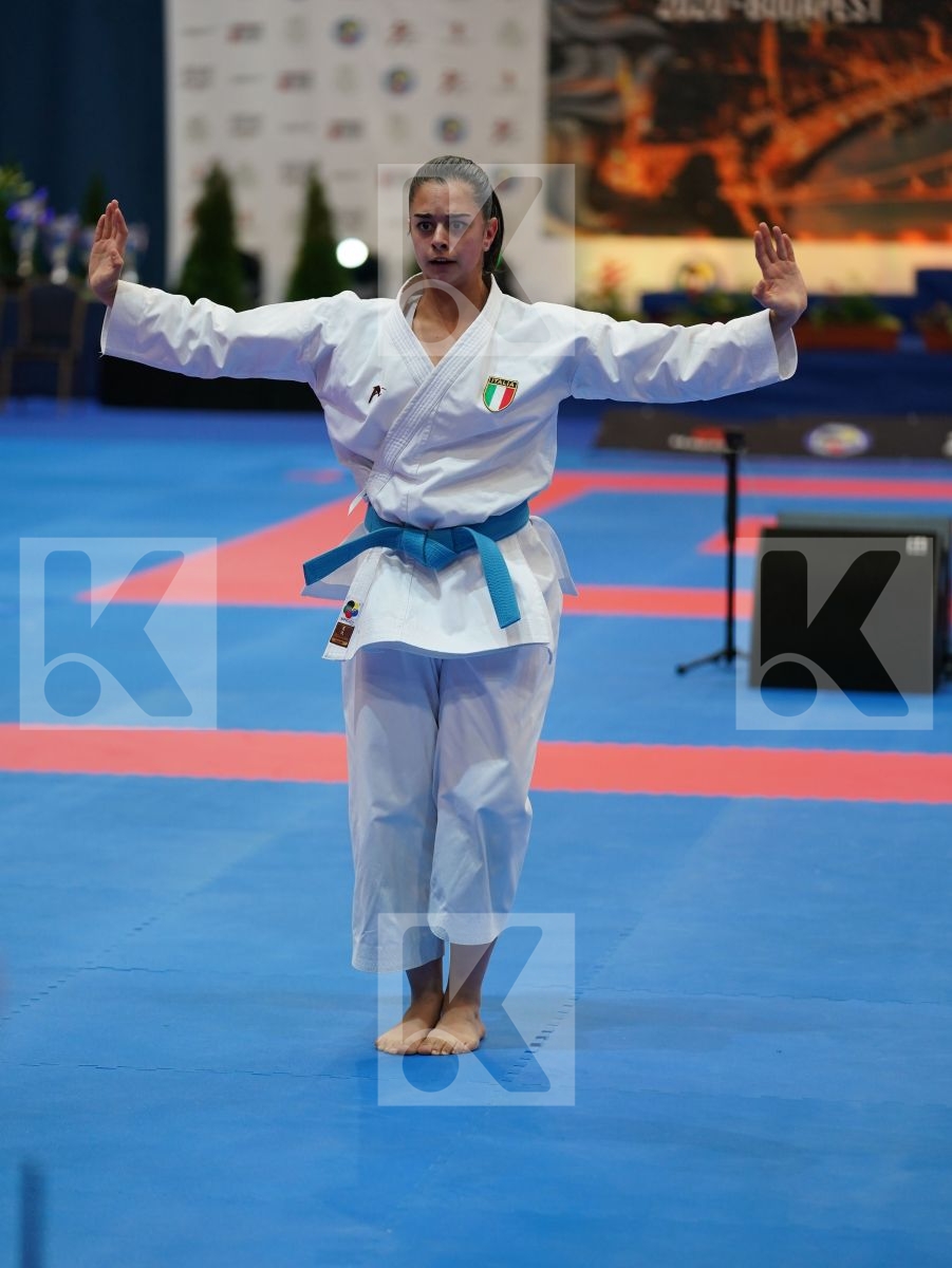 INZOLI SONIA (ITALY) in Cadet Kata Female - Final bout