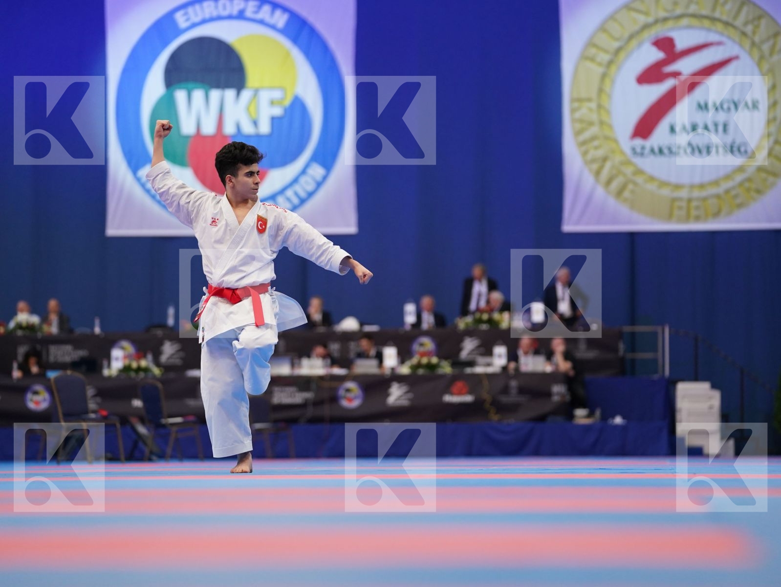 KAYNAR FURKAN (TURKEY) in Cadet Kata Male - Final bout
