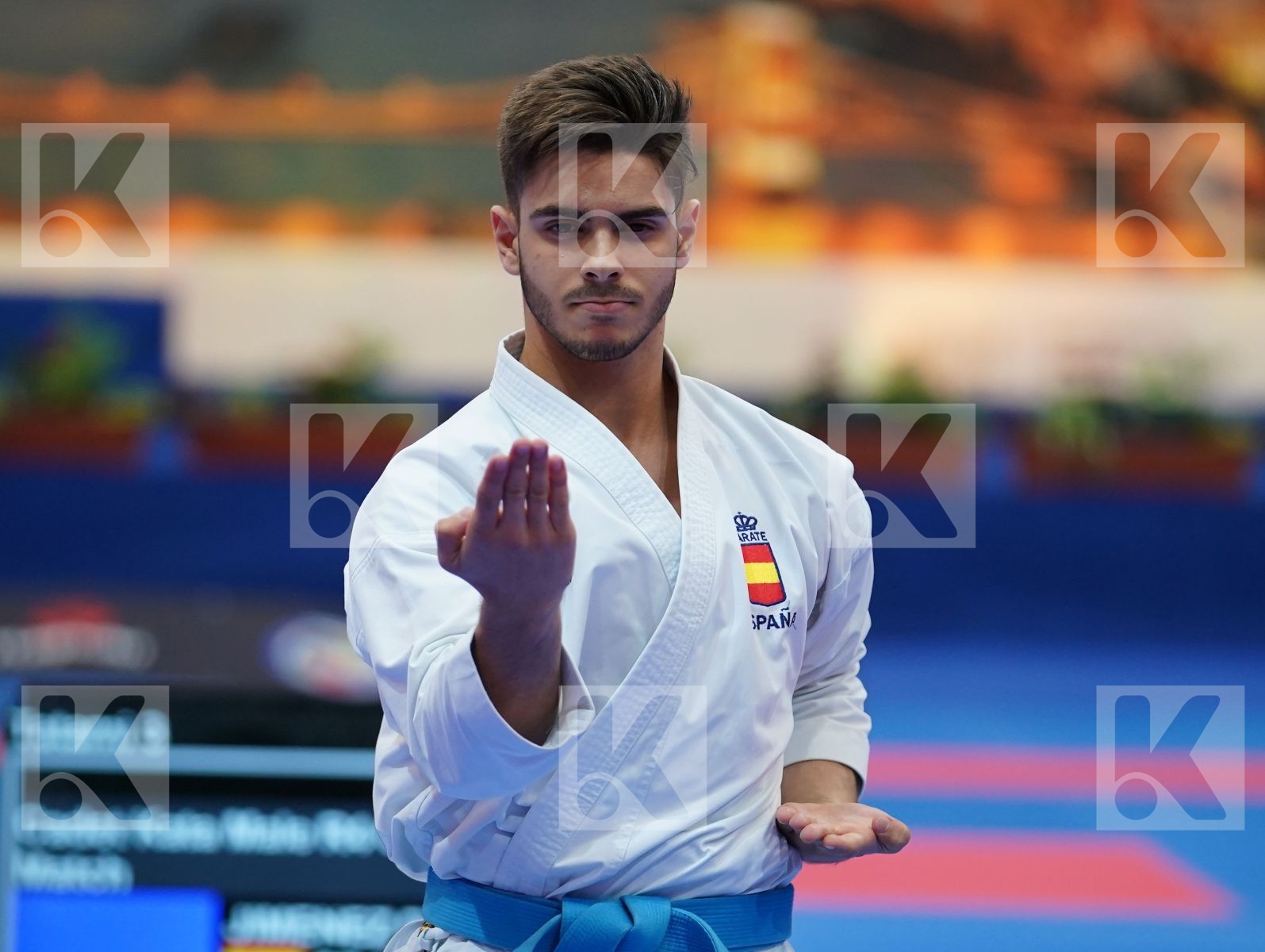 JIMENEZ DIAZ ALEJANDRO (SPAIN) in Cadet Kata Male - Final bout