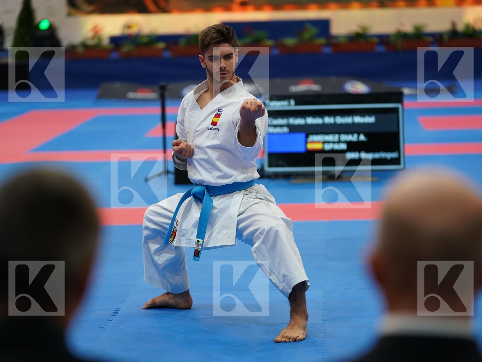 JIMENEZ DIAZ ALEJANDRO (SPAIN) in Cadet Kata Male - Final bout