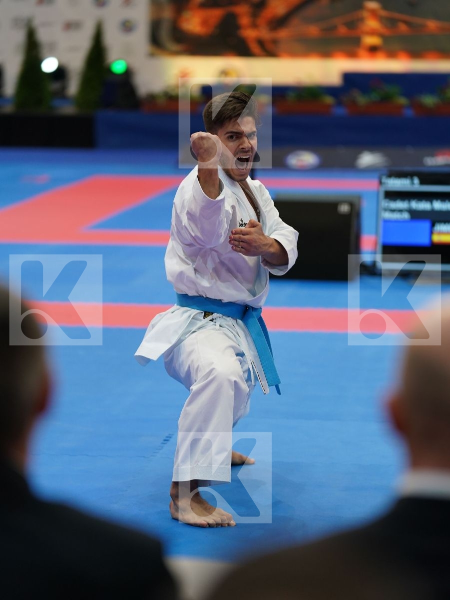 JIMENEZ DIAZ ALEJANDRO (SPAIN) in Cadet Kata Male - Final bout