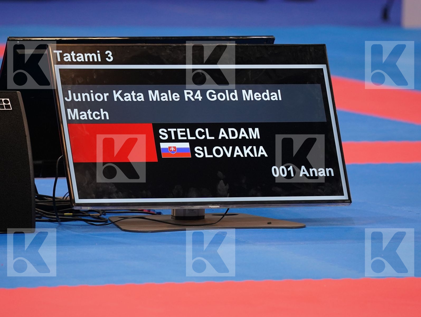 STELCL ADAM (SLOVAKIA) in Junior Kata Male - Final bout