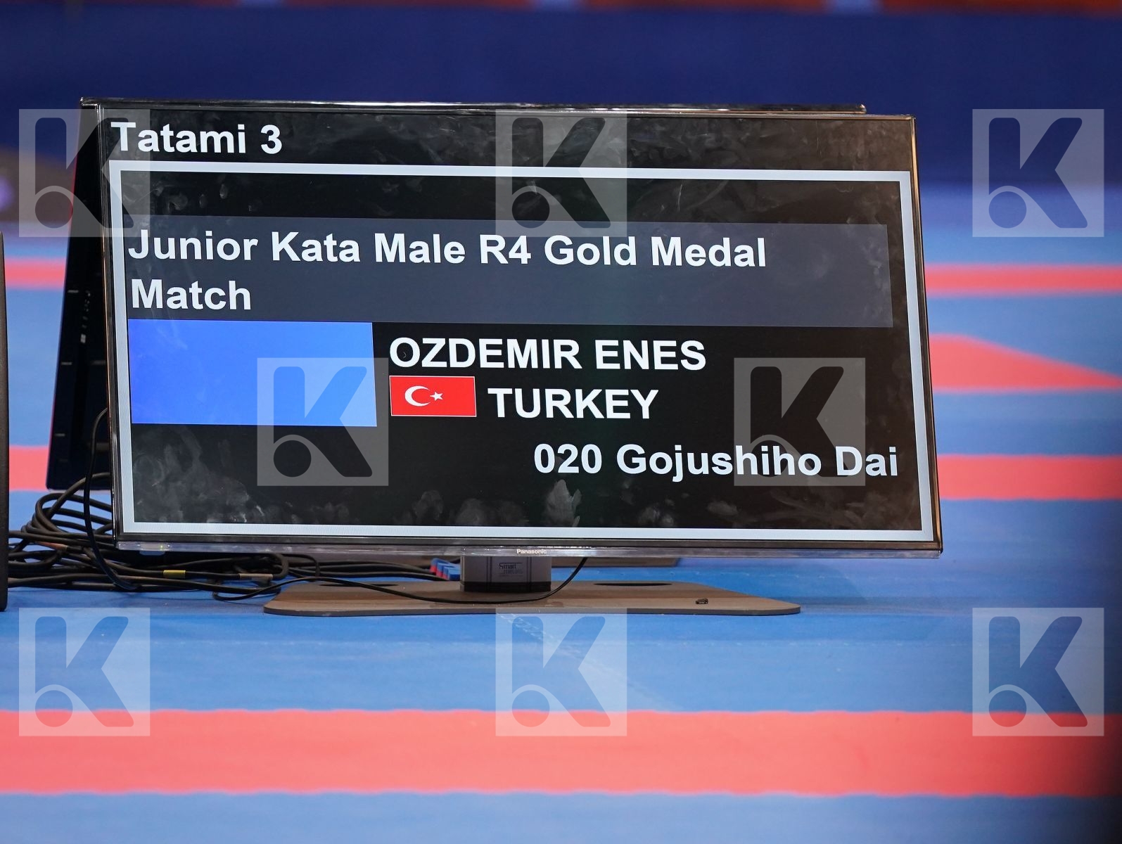 OZDEMIR ENES (TURKEY) in Junior Kata Male - Final bout