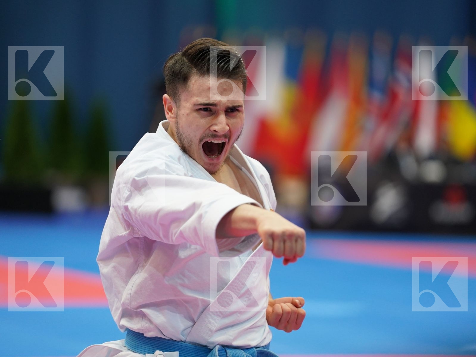 OZDEMIR ENES (TURKEY) in Junior Kata Male - Final bout