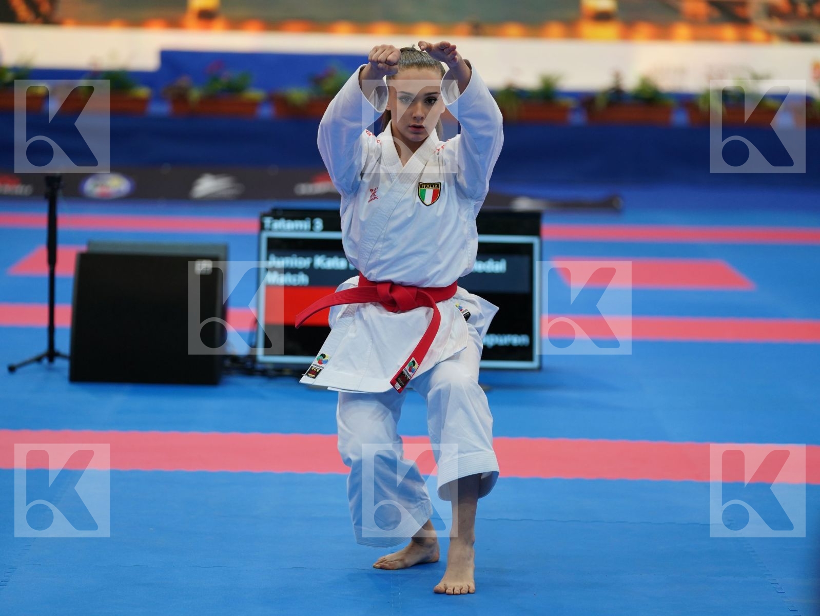 GALASSI MATILDE (ITALY) in Junior Kata Female - Final bout