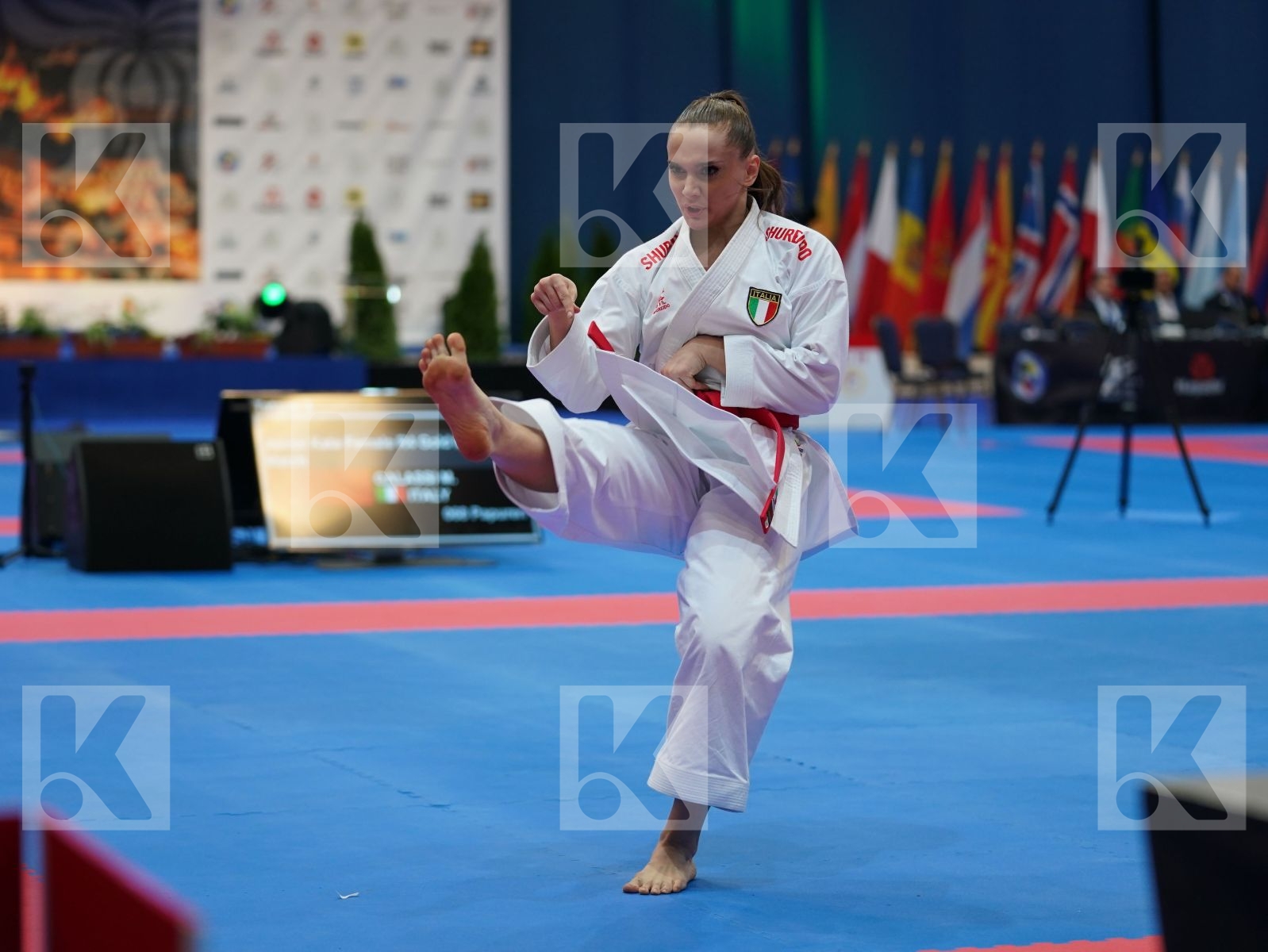 GALASSI MATILDE (ITALY) in Junior Kata Female - Final bout
