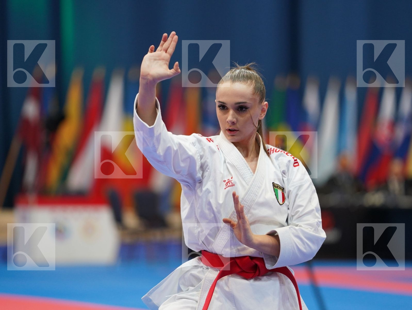 GALASSI MATILDE (ITALY) in Junior Kata Female - Final bout