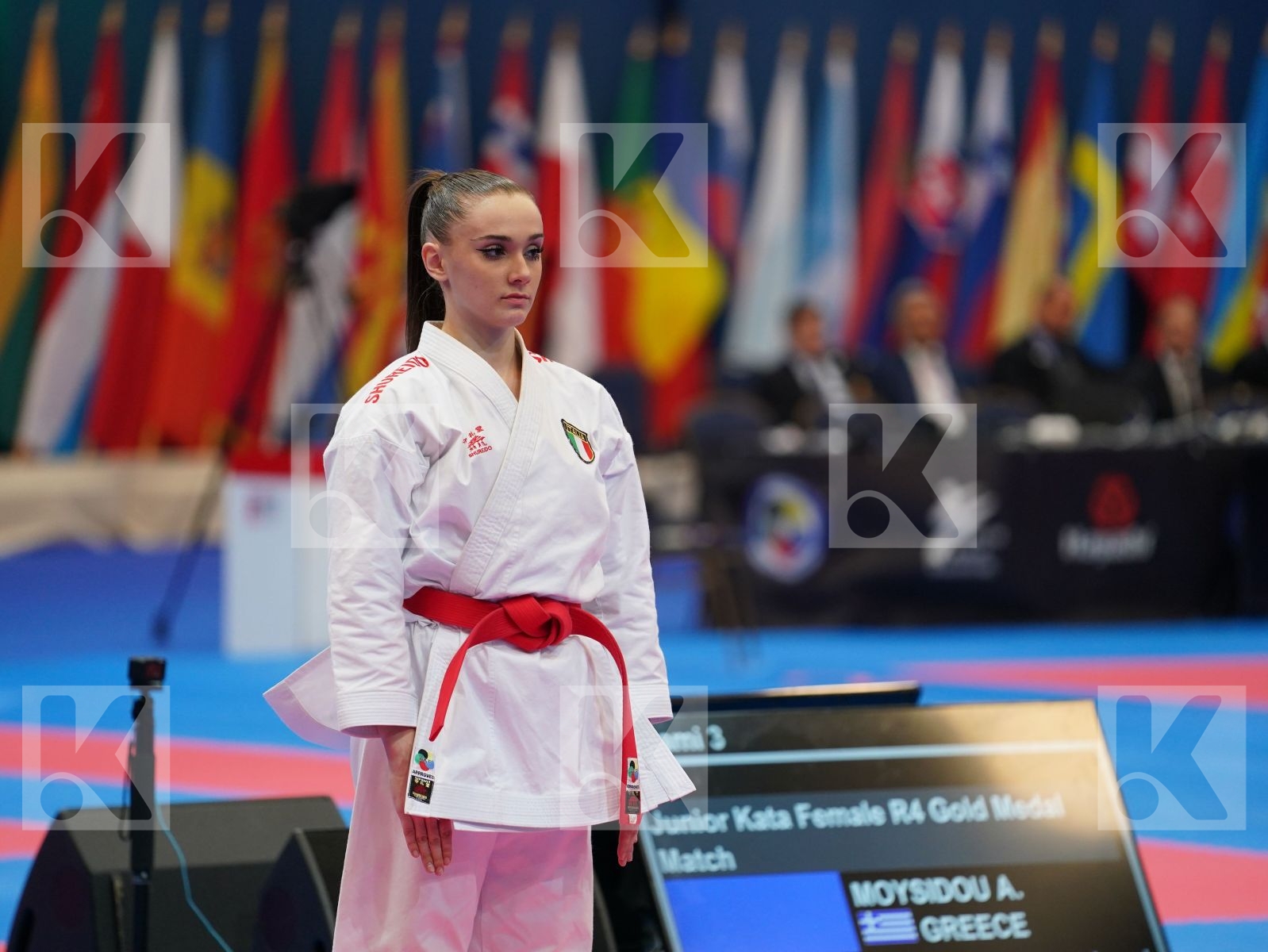 GALASSI MATILDE (ITALY) in Junior Kata Female - Final bout