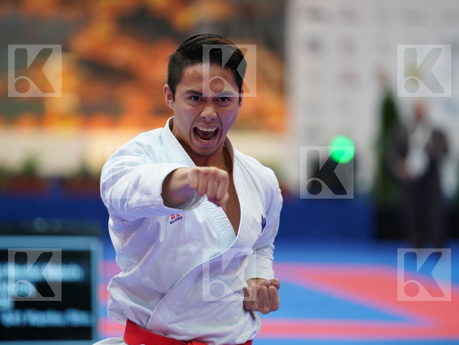 NGOAN FRANCK (FRANCE) in Under 21 Kata Male - Final bout