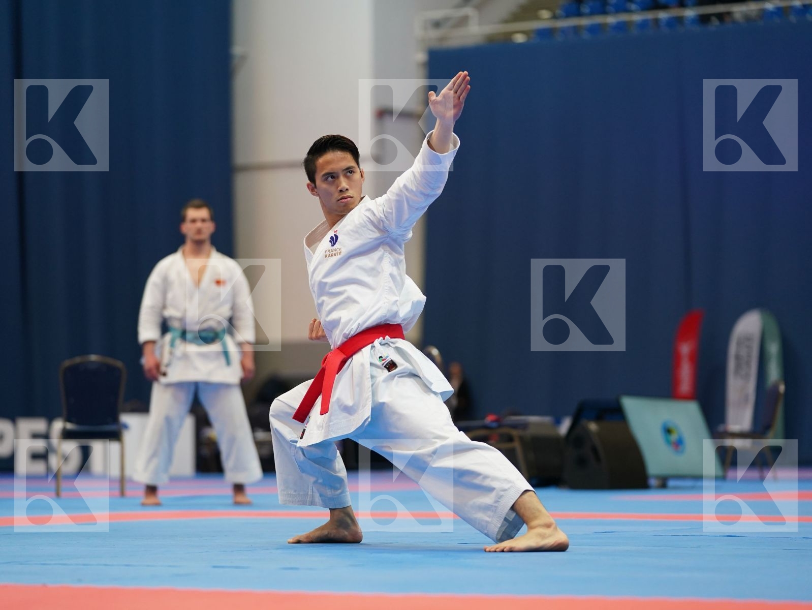 NGOAN FRANCK (FRANCE) in Under 21 Kata Male - Final bout