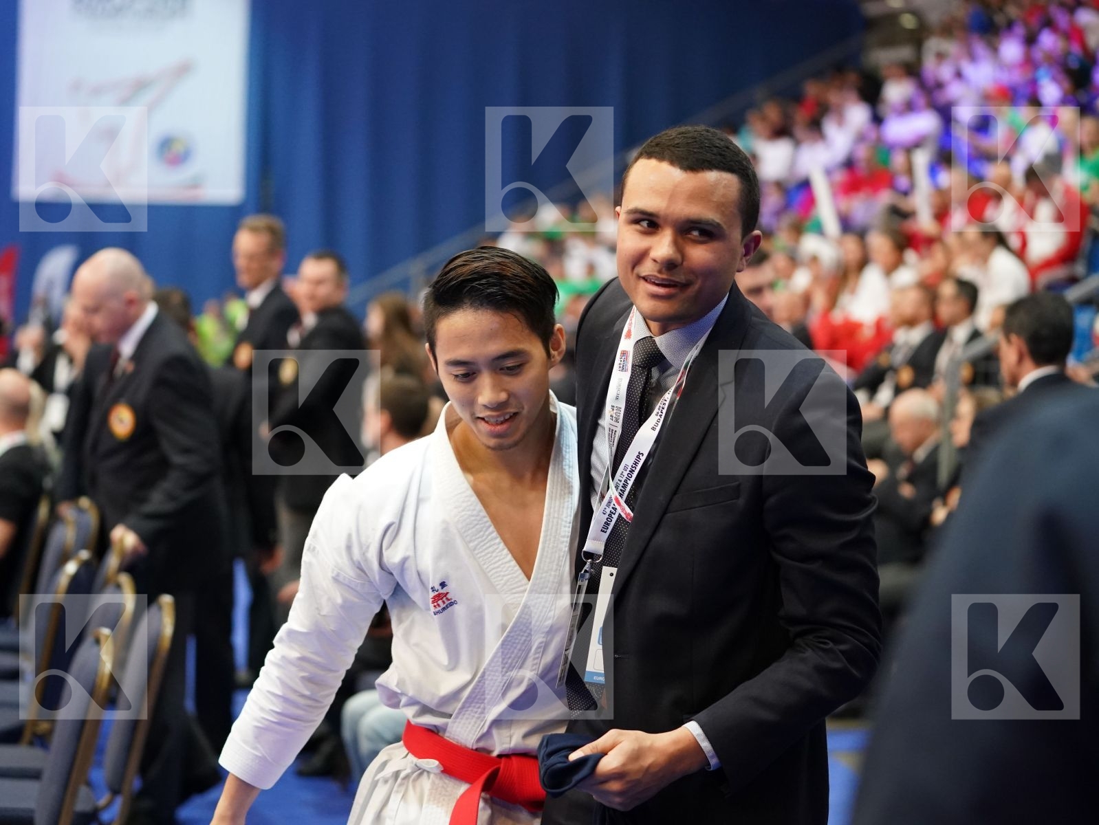 NGOAN FRANCK (FRANCE) in Under 21 Kata Male - Final bout