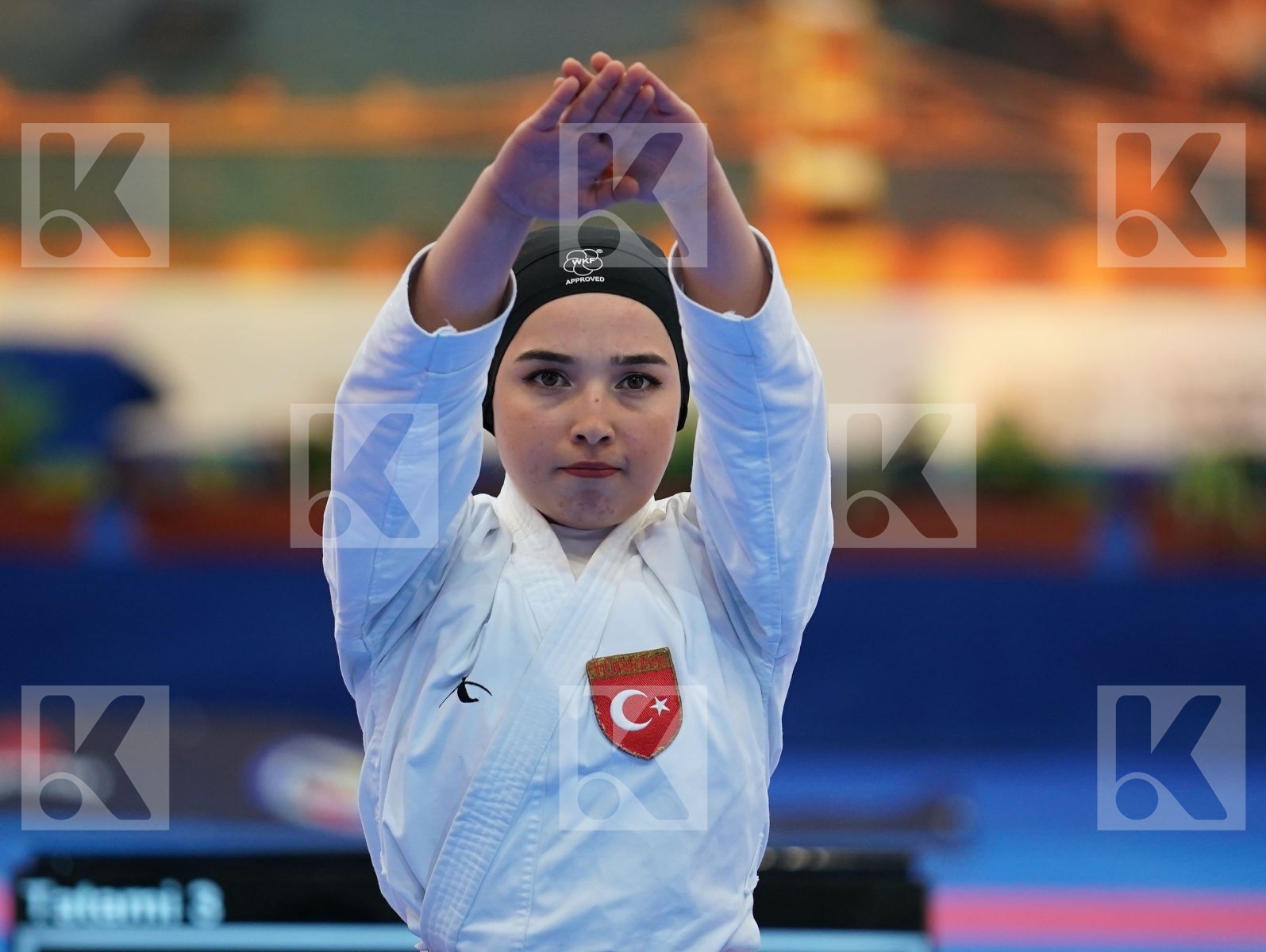 COLAK KEYDA NUR (TURKEY) in Under 21 Kata Female - Final bout