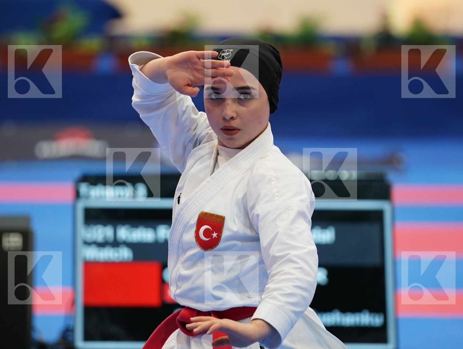 COLAK KEYDA NUR (TURKEY) in Under 21 Kata Female - Final bout