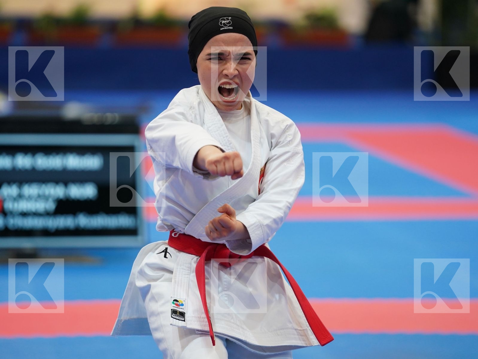 COLAK KEYDA NUR (TURKEY) in Under 21 Kata Female - Final bout