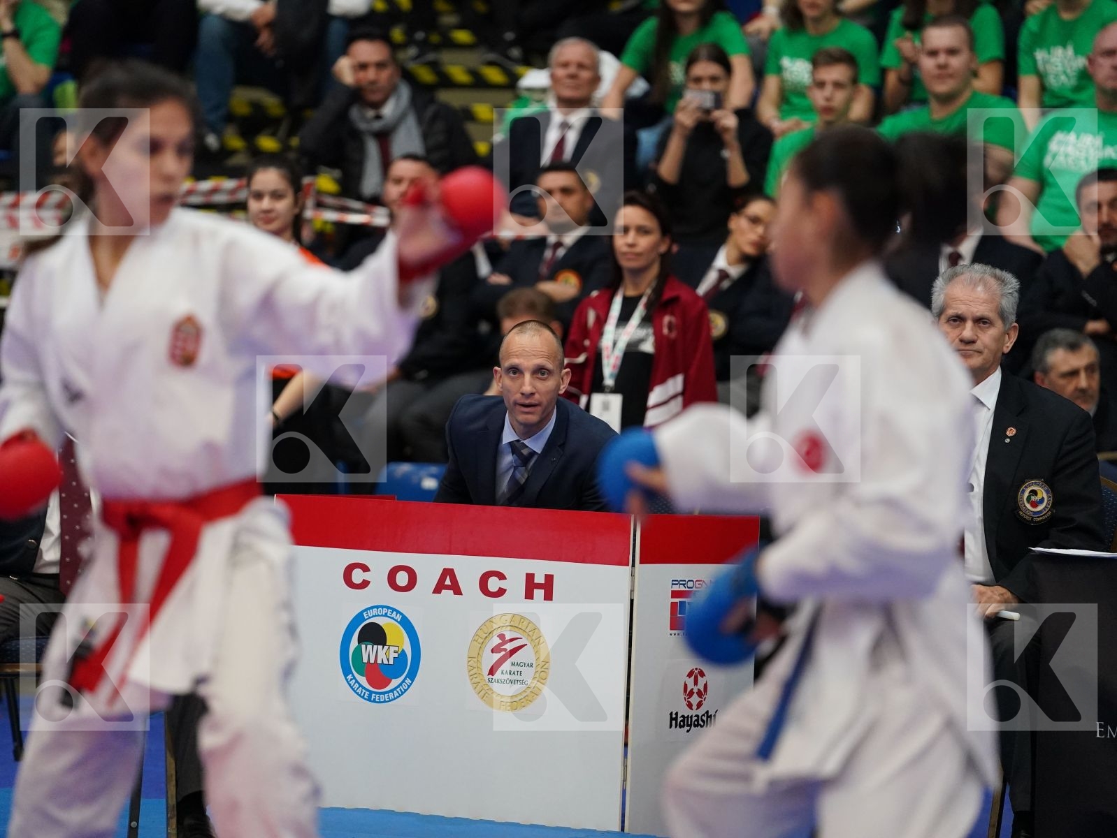 JAKUBOVICS DALMA (HUNGARY) vs BALIK HAZEL (TURKEY) in Junior Kumite Female -48 Kg - Final bout