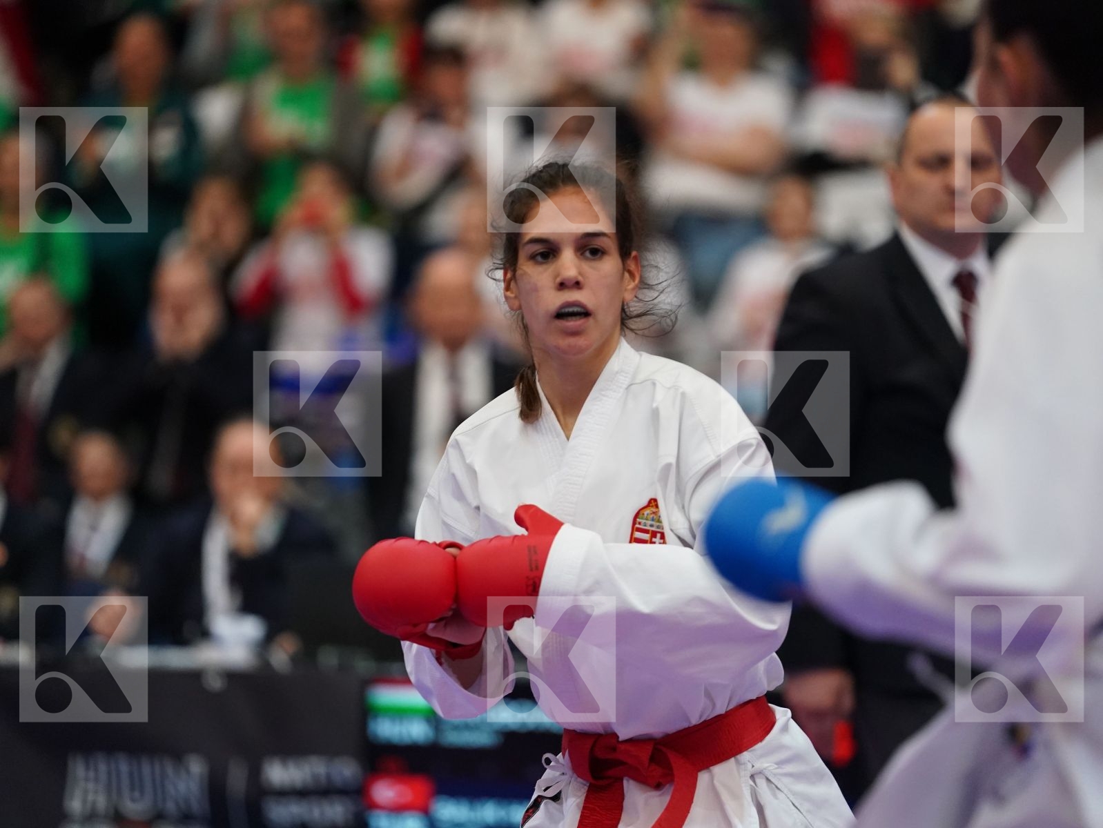 JAKUBOVICS DALMA (HUNGARY) vs BALIK HAZEL (TURKEY) in Junior Kumite Female -48 Kg - Final bout