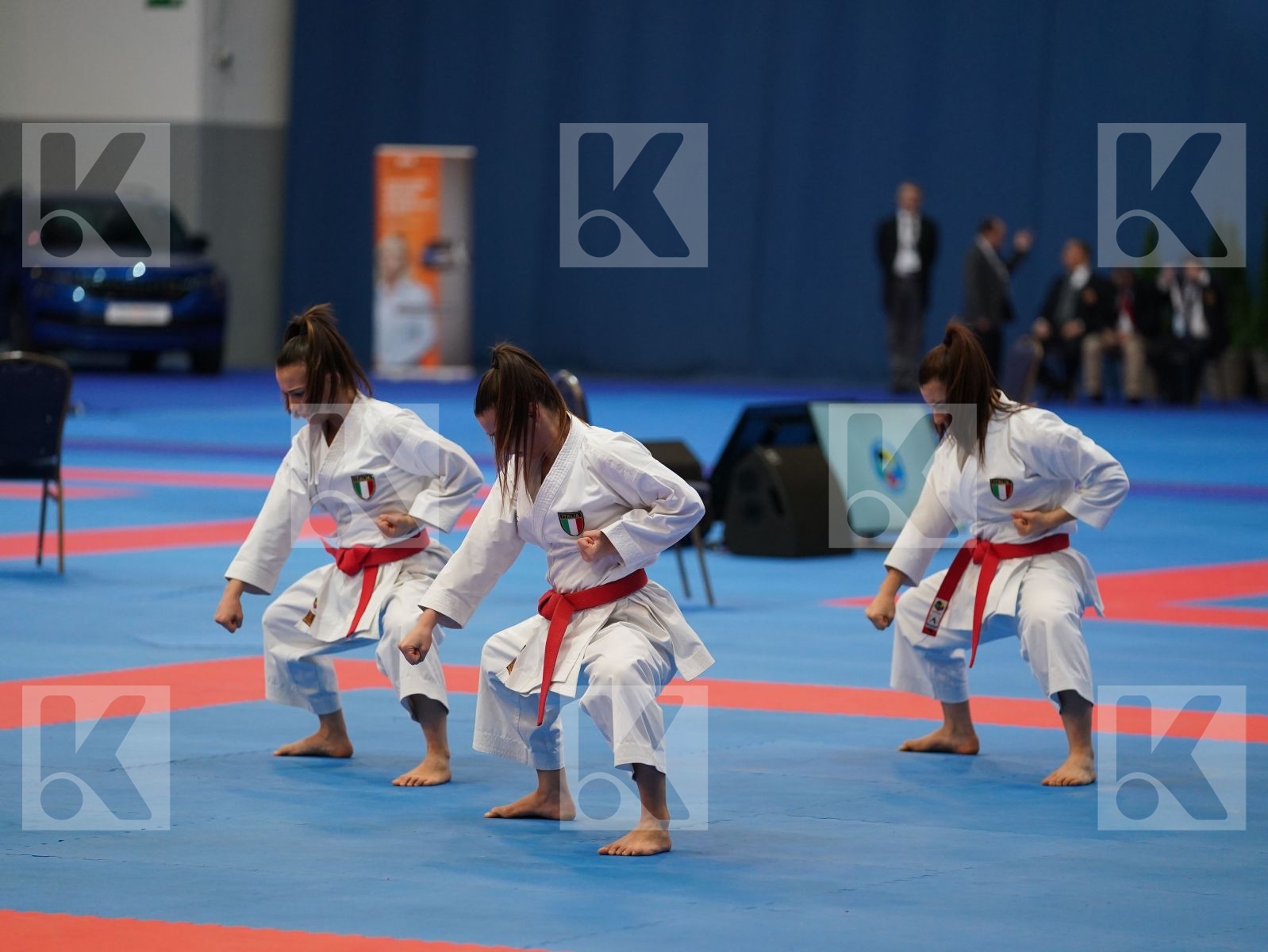 ITALY in Cadet & Junior Team Female Kata - Final bout