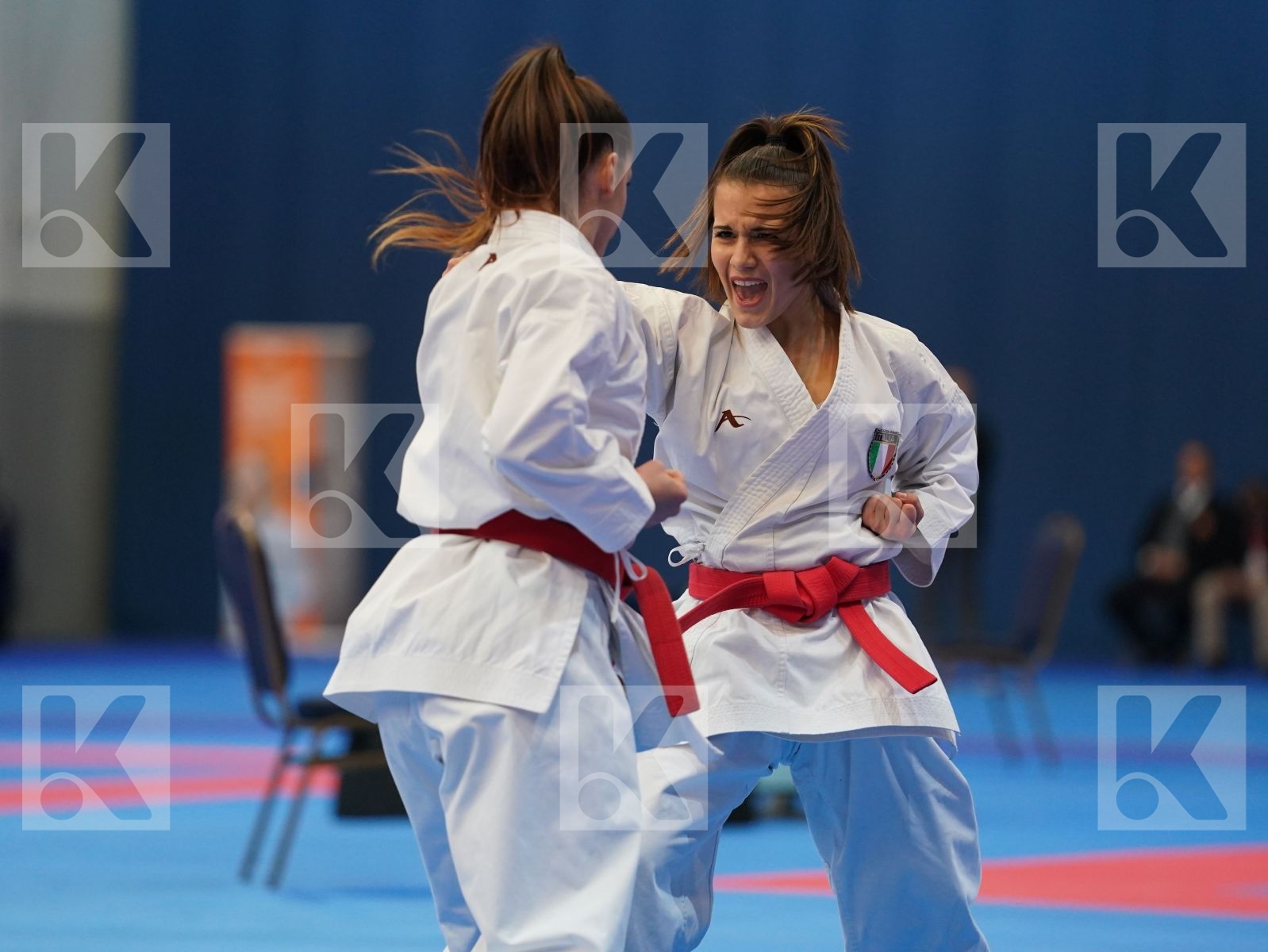 ITALY in Cadet & Junior Team Female Kata - Final bout