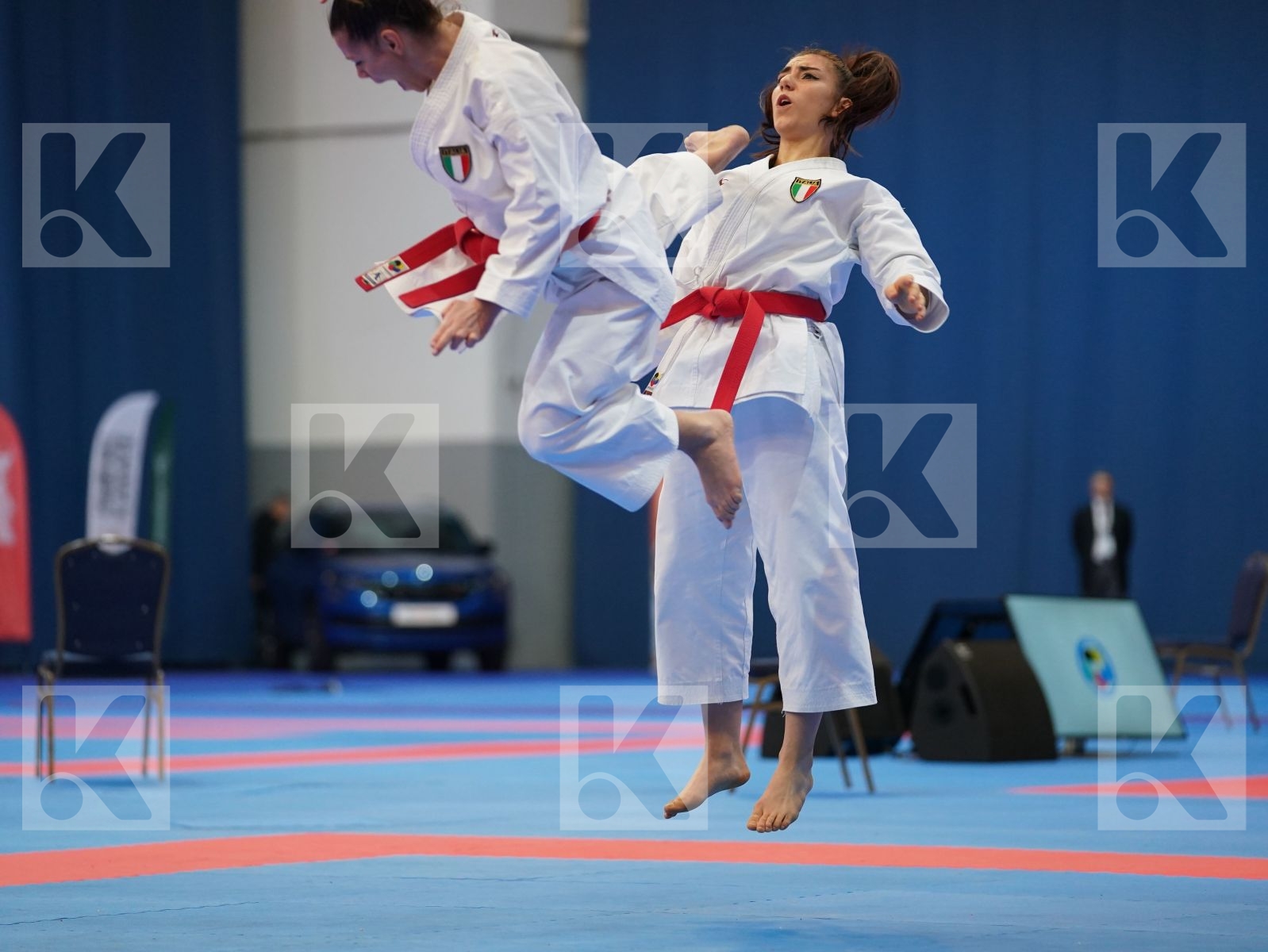ITALY in Cadet & Junior Team Female Kata - Final bout