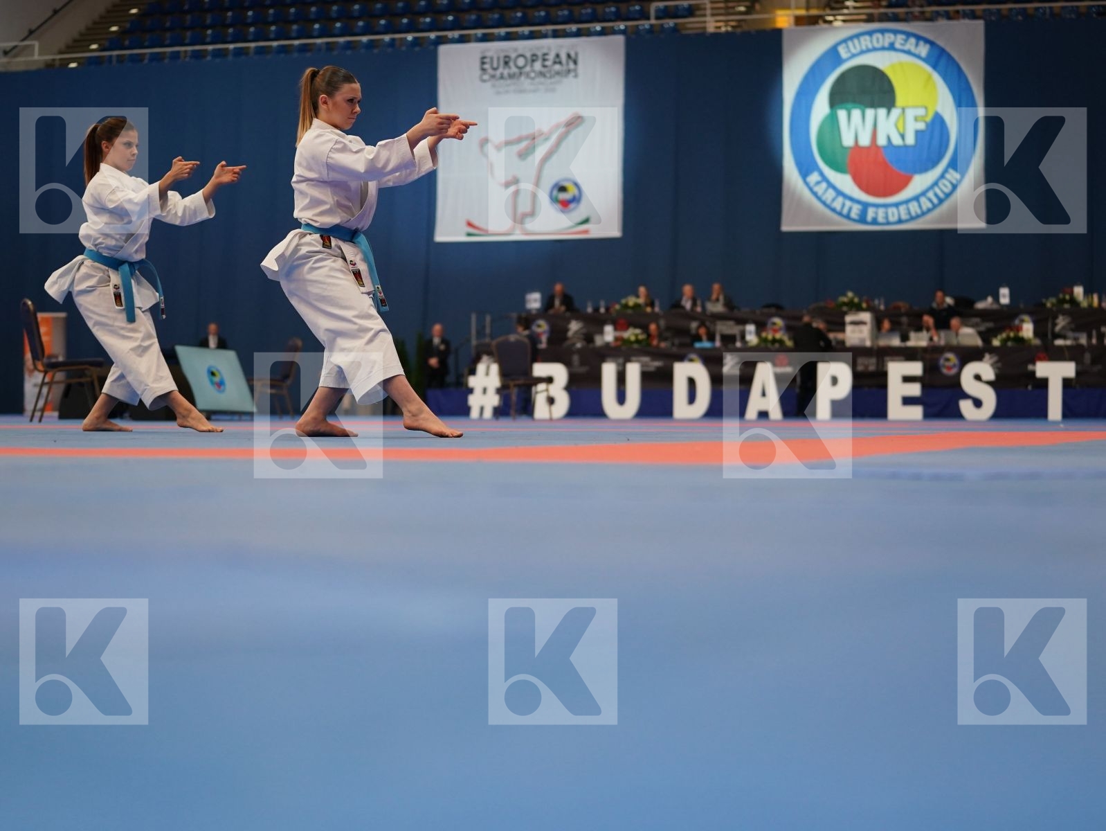 SPAIN in Cadet & Junior Team Female Kata - Final bout