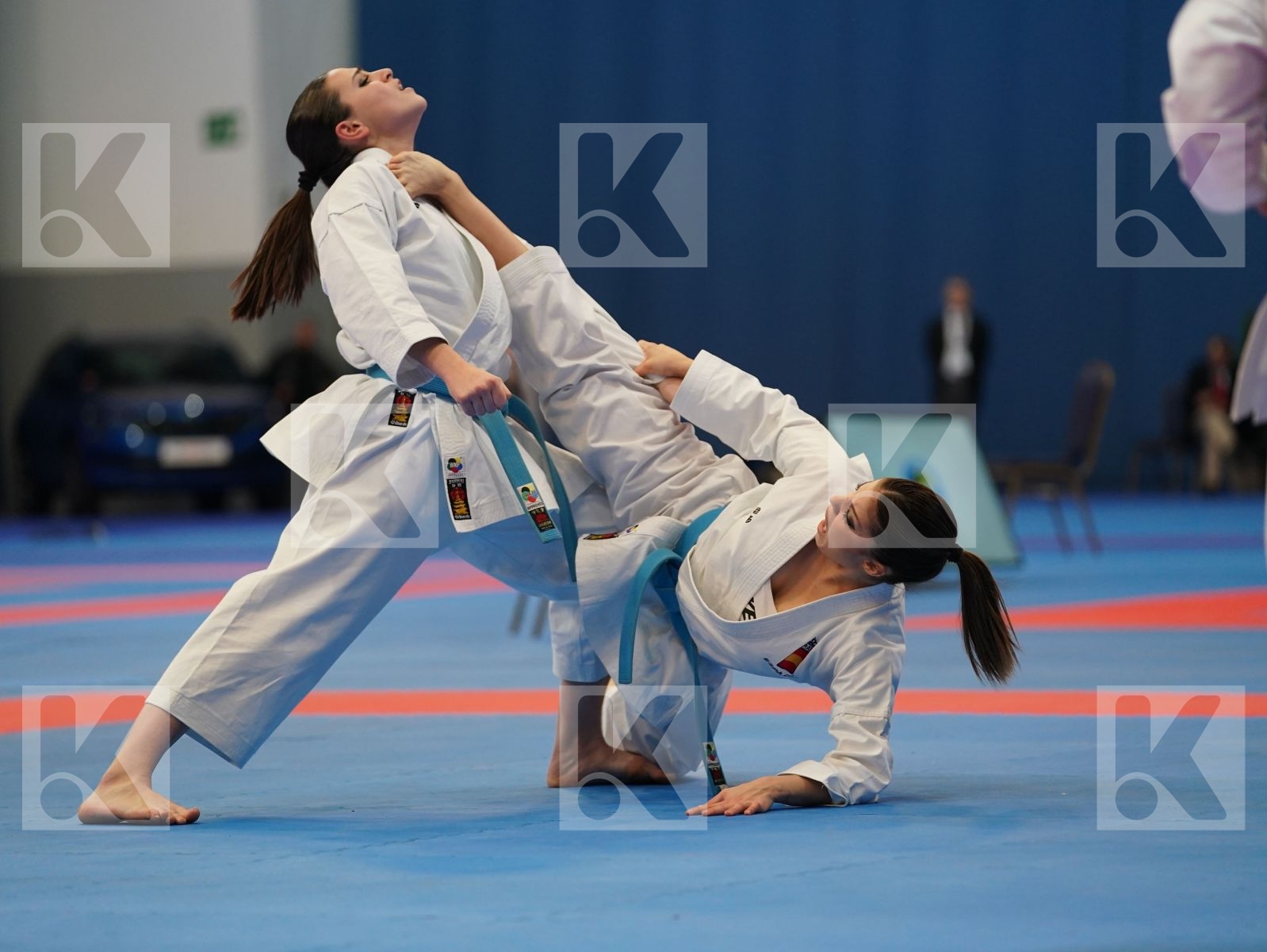 SPAIN in Cadet & Junior Team Female Kata - Final bout