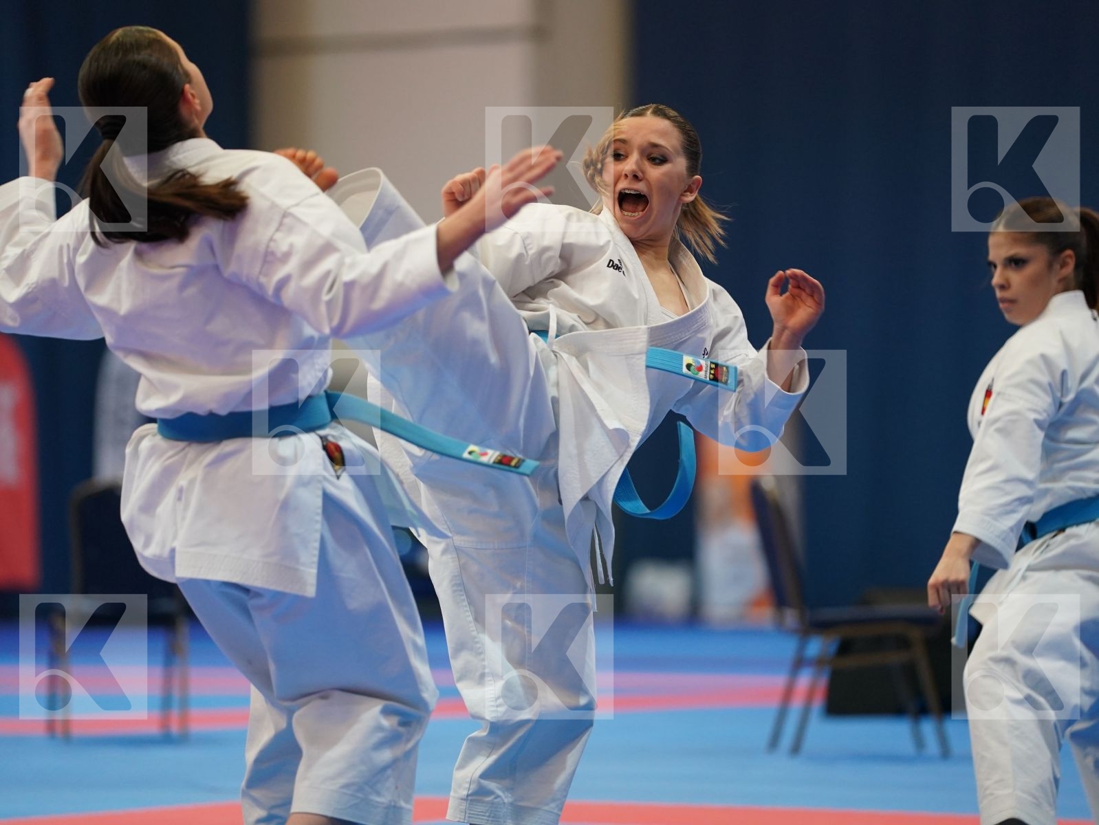 SPAIN in Cadet & Junior Team Female Kata - Final bout