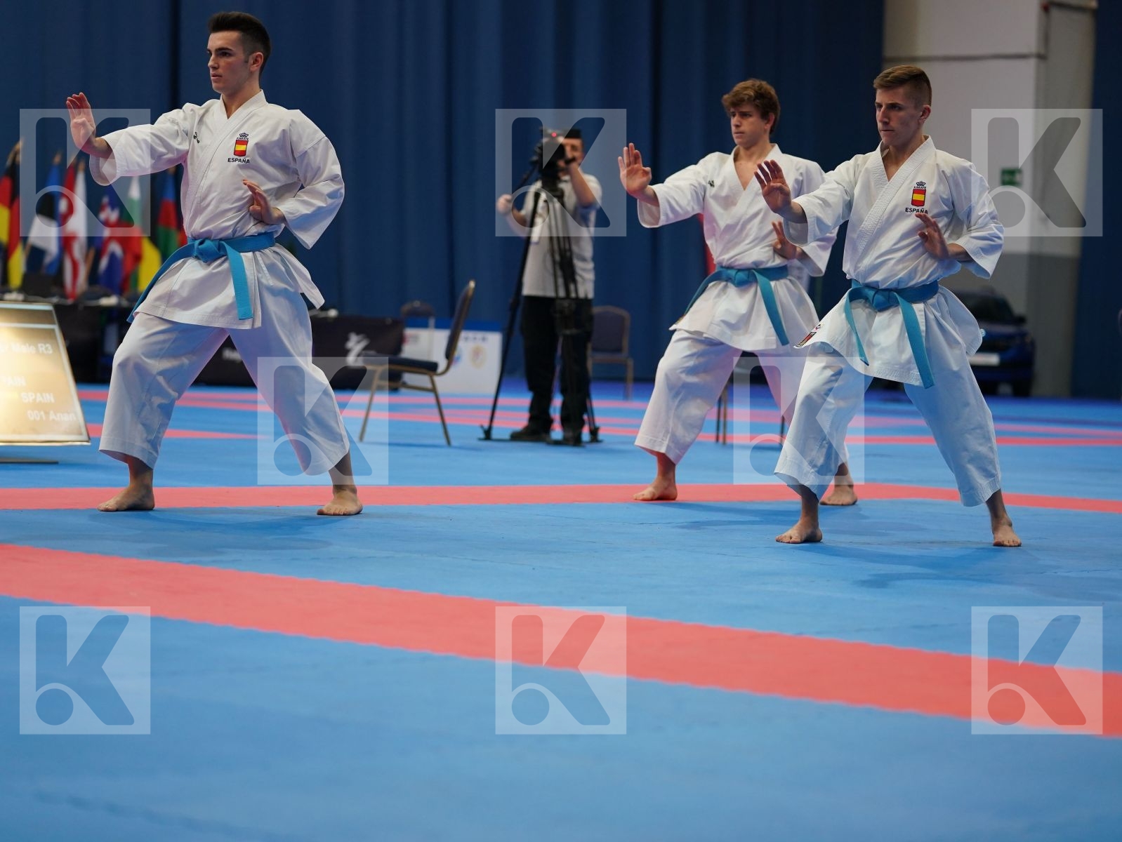 SPAIN in Cadet & Junior Team Male Kata - Final bout