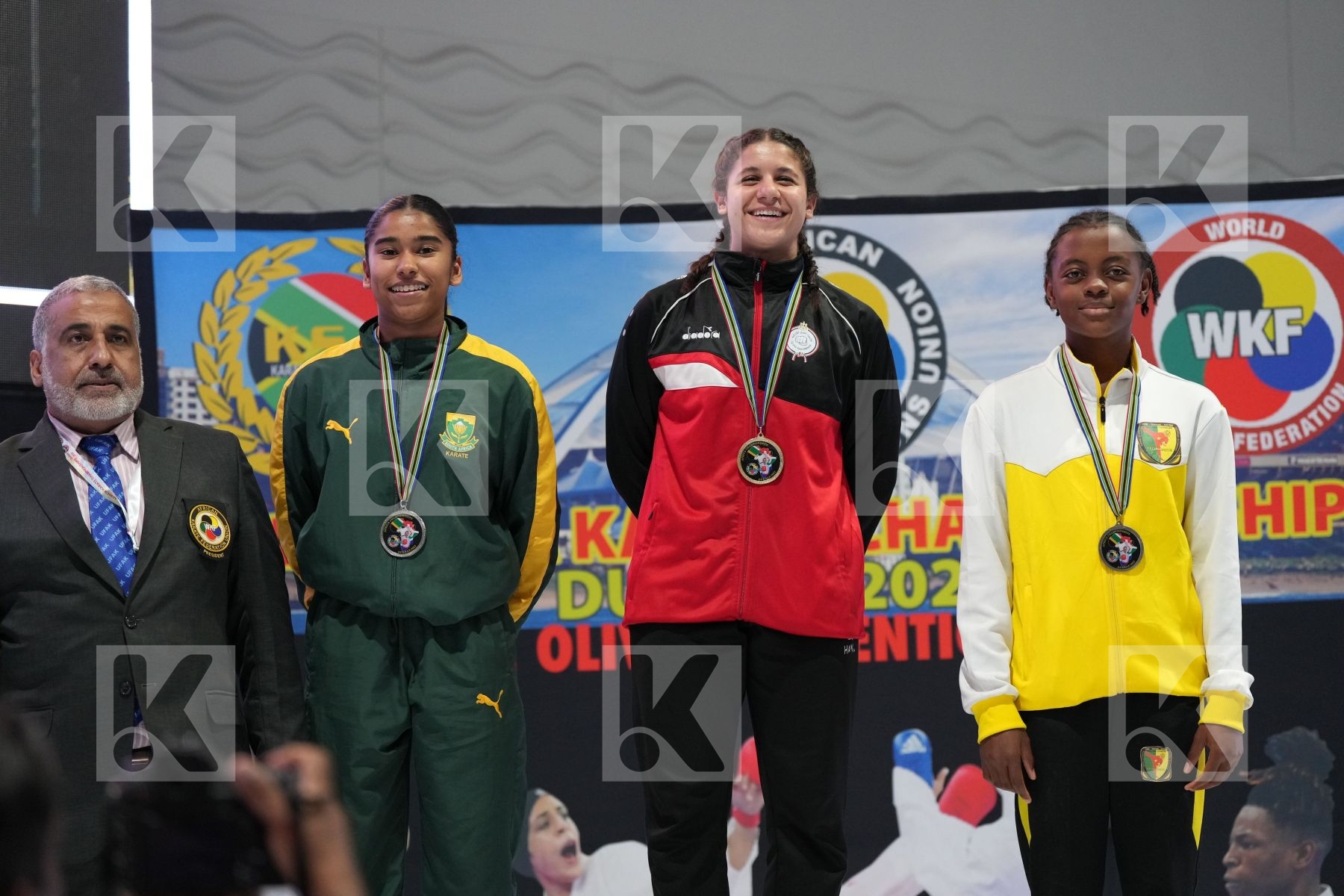 Podium UFAK Durban 2022