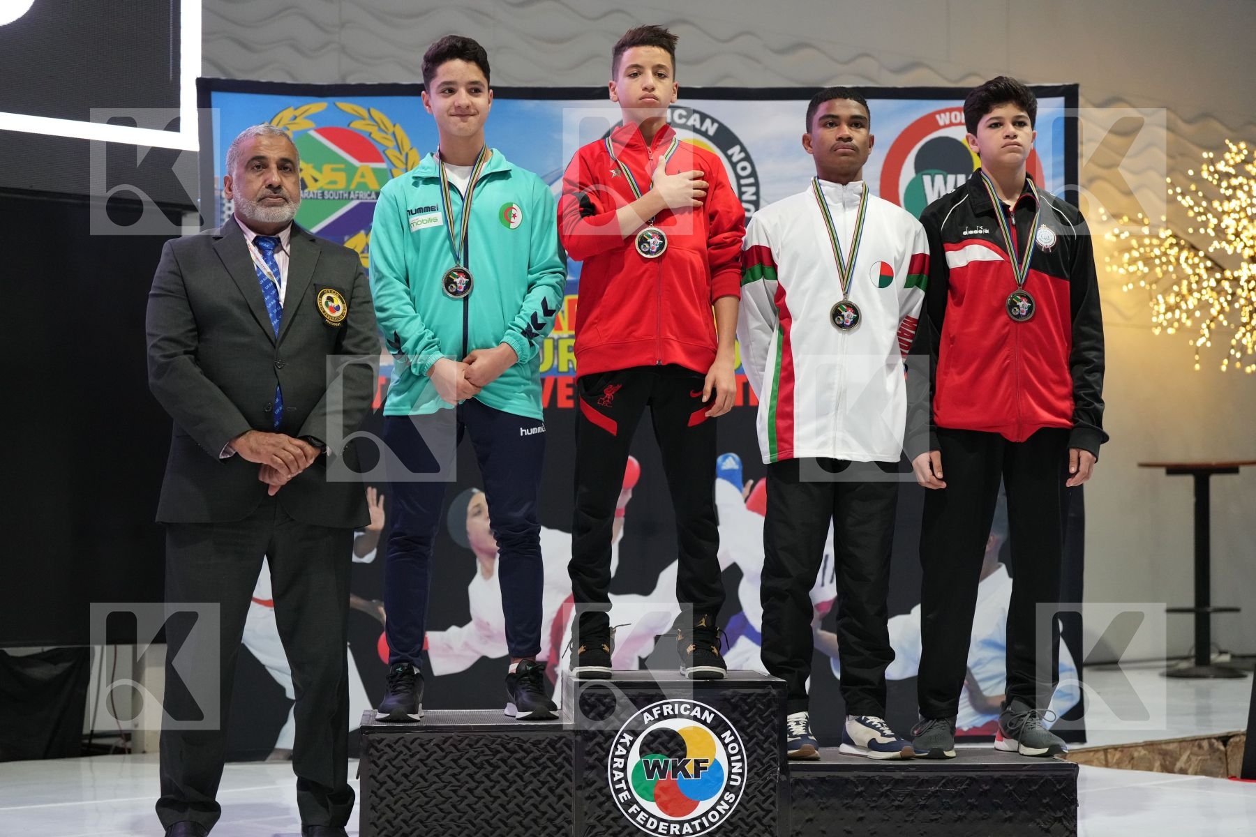 Podium UFAK Durban 2022