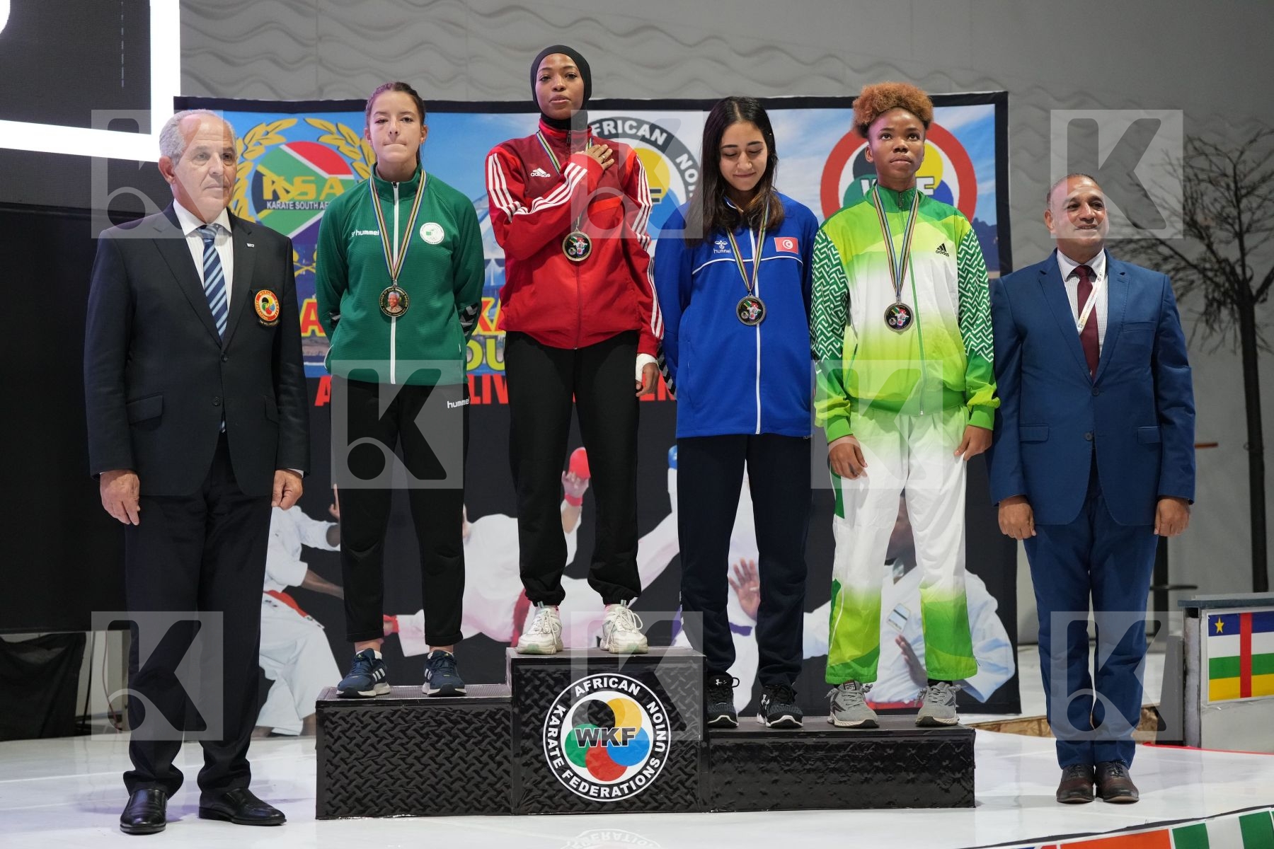 Podium UFAK Durban 2022