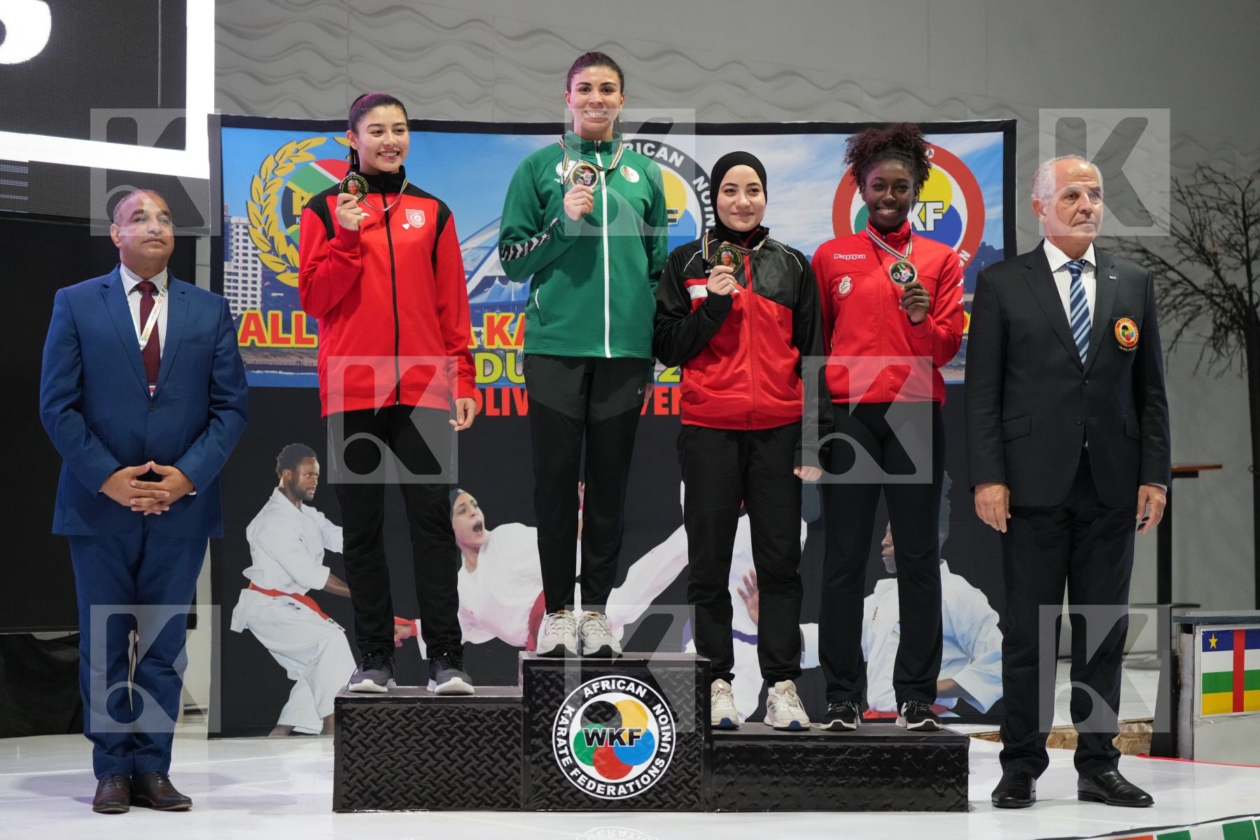 Podium UFAK Durban 2022