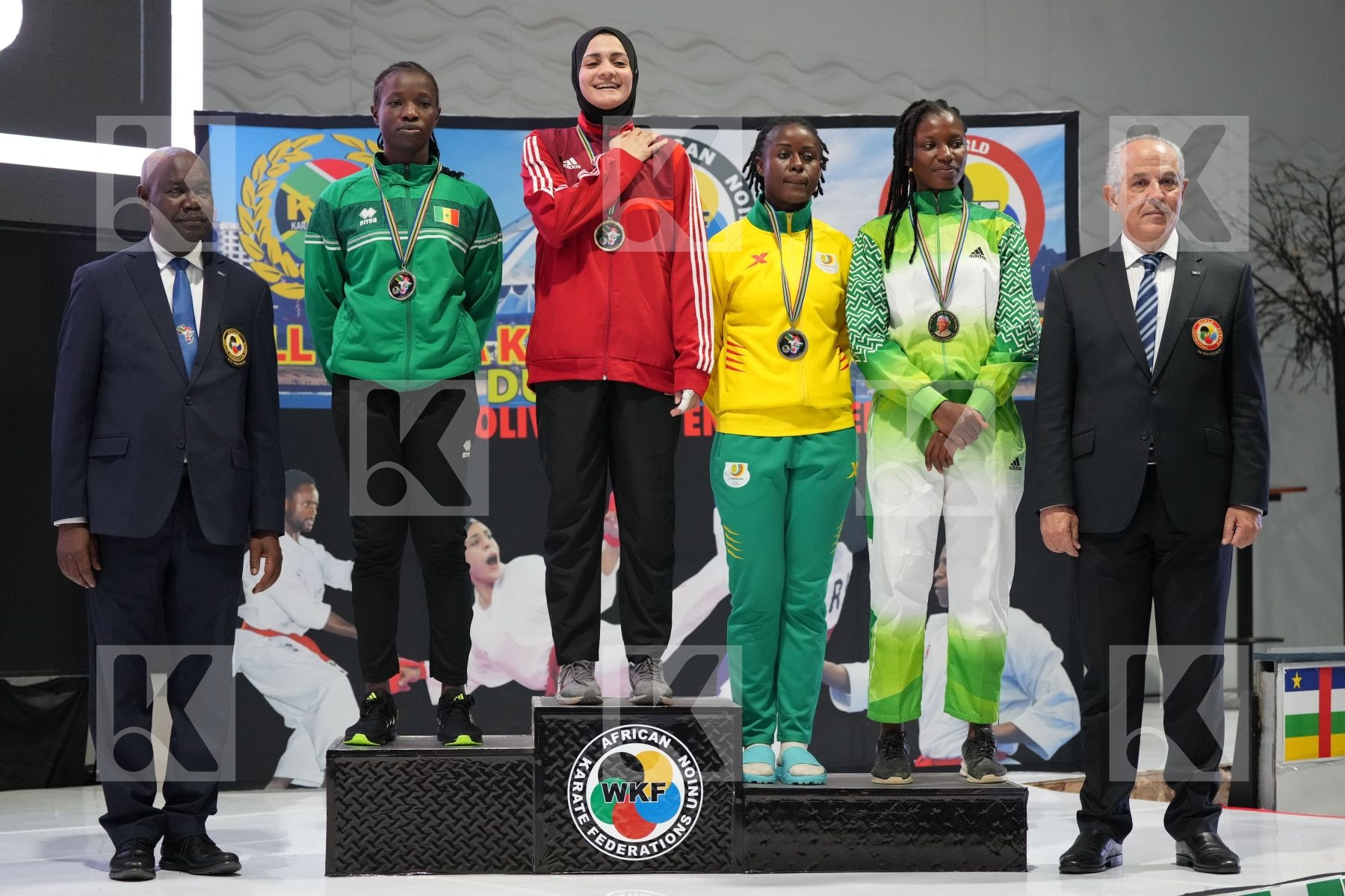 Podium UFAK Durban 2022