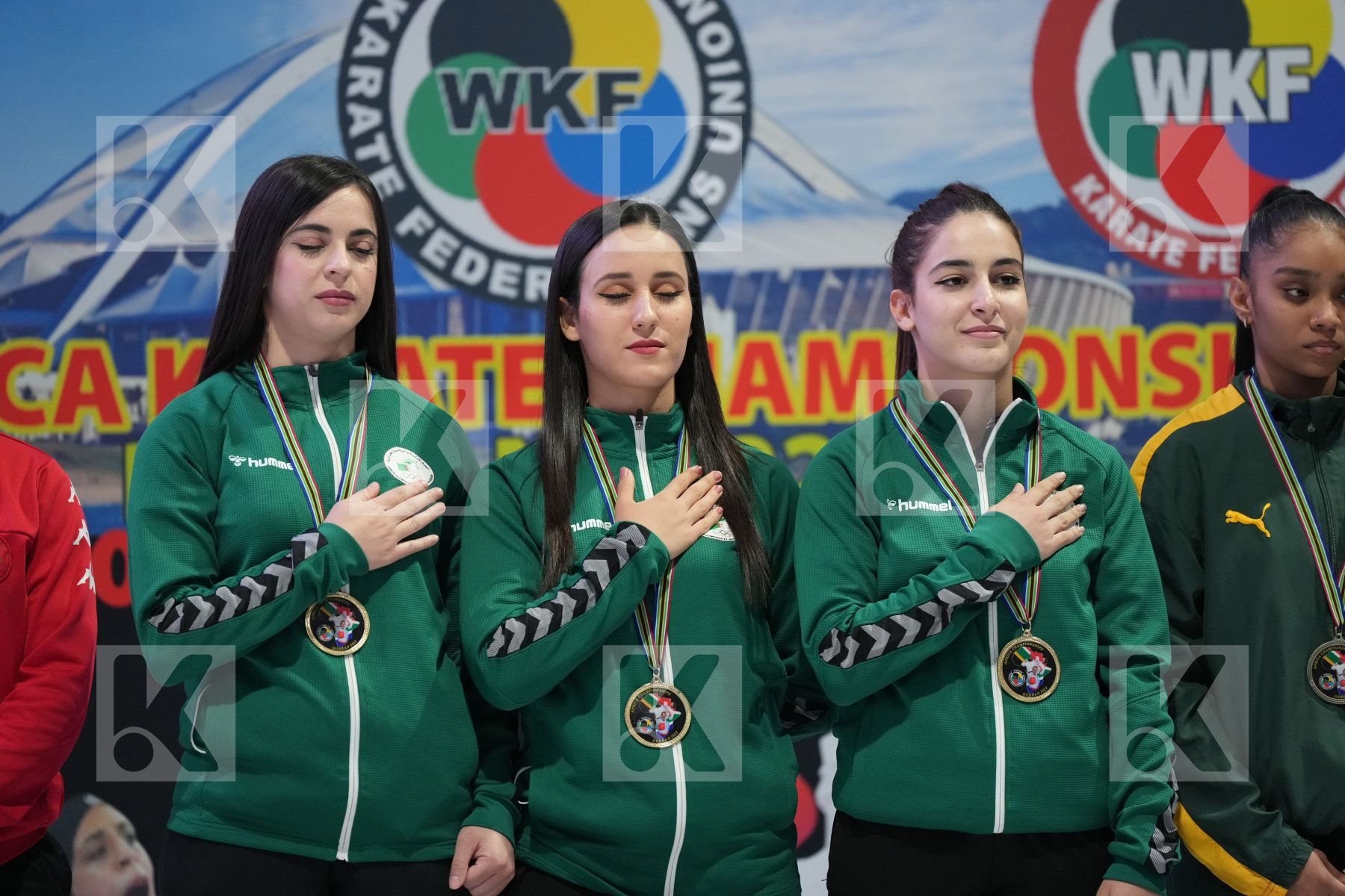 Podium UFAK Durban 2022