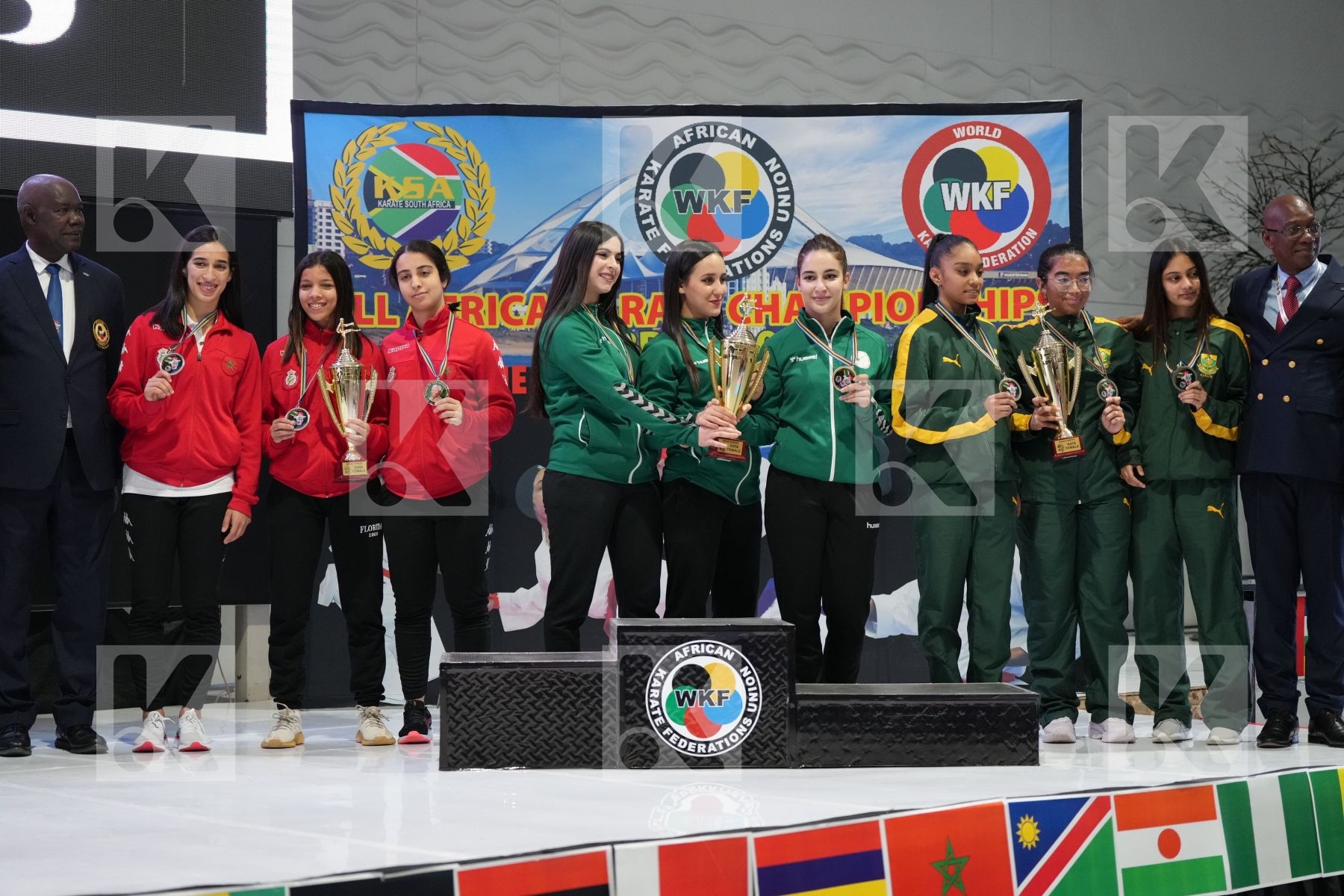 Podium UFAK Durban 2022