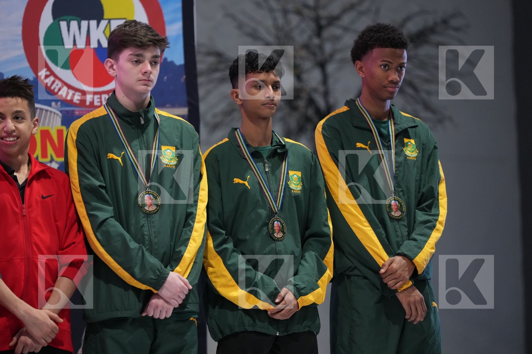 Podium UFAK Durban 2022