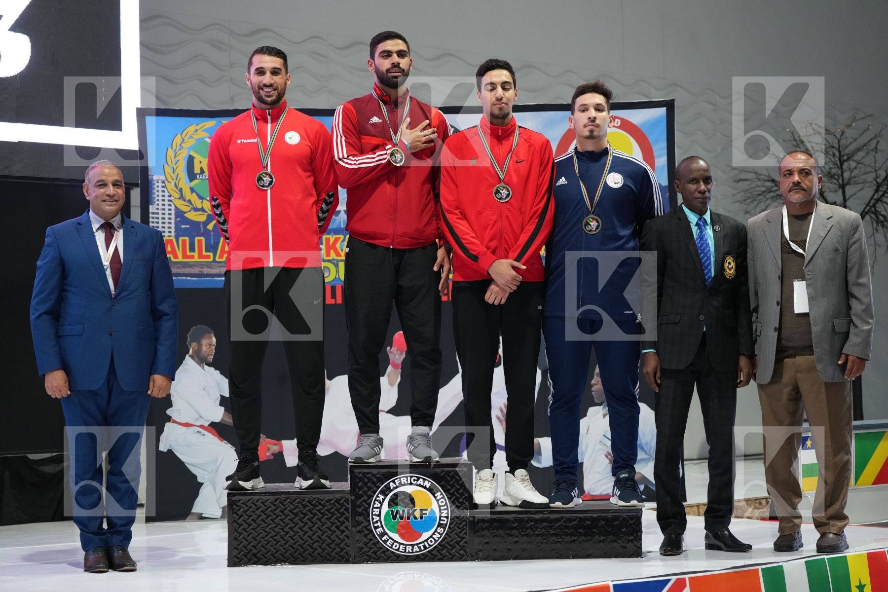 Podium UFAK Durban 2022