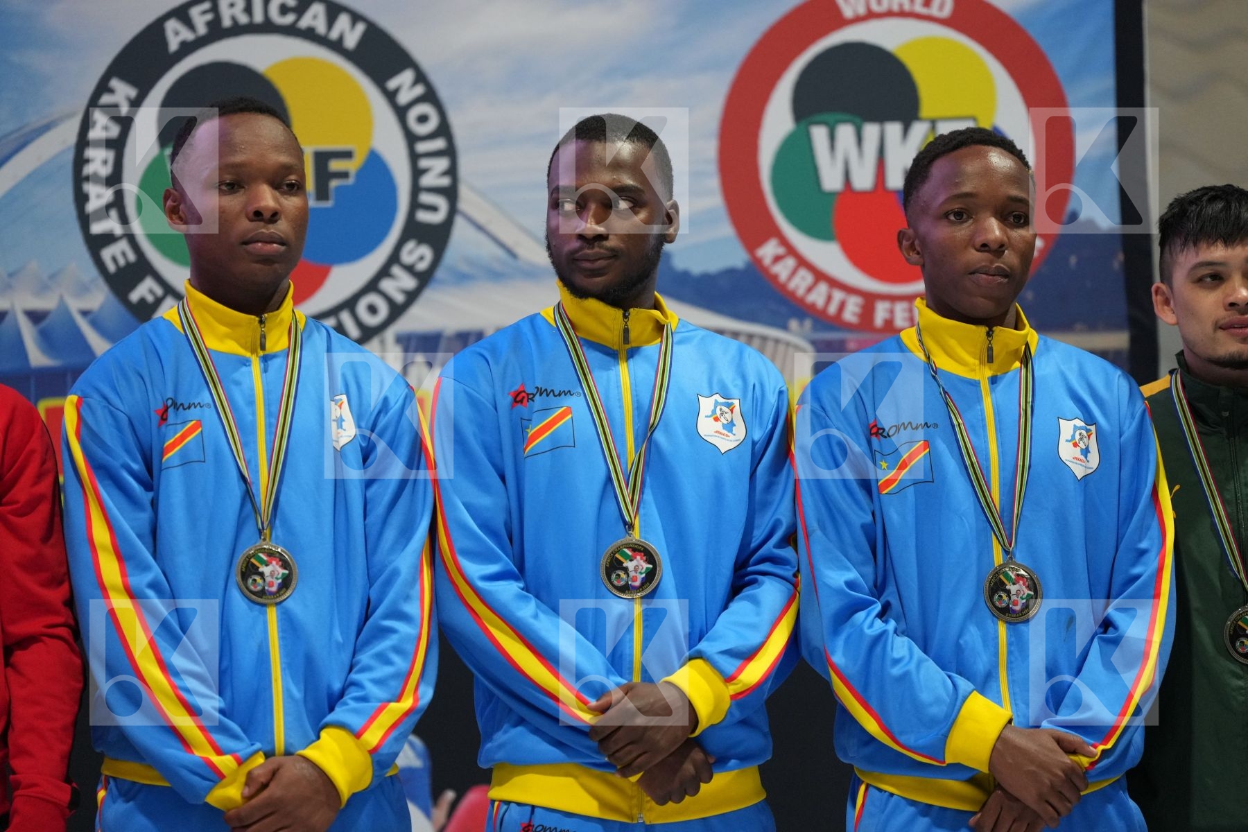 Podium UFAK Durban 2022