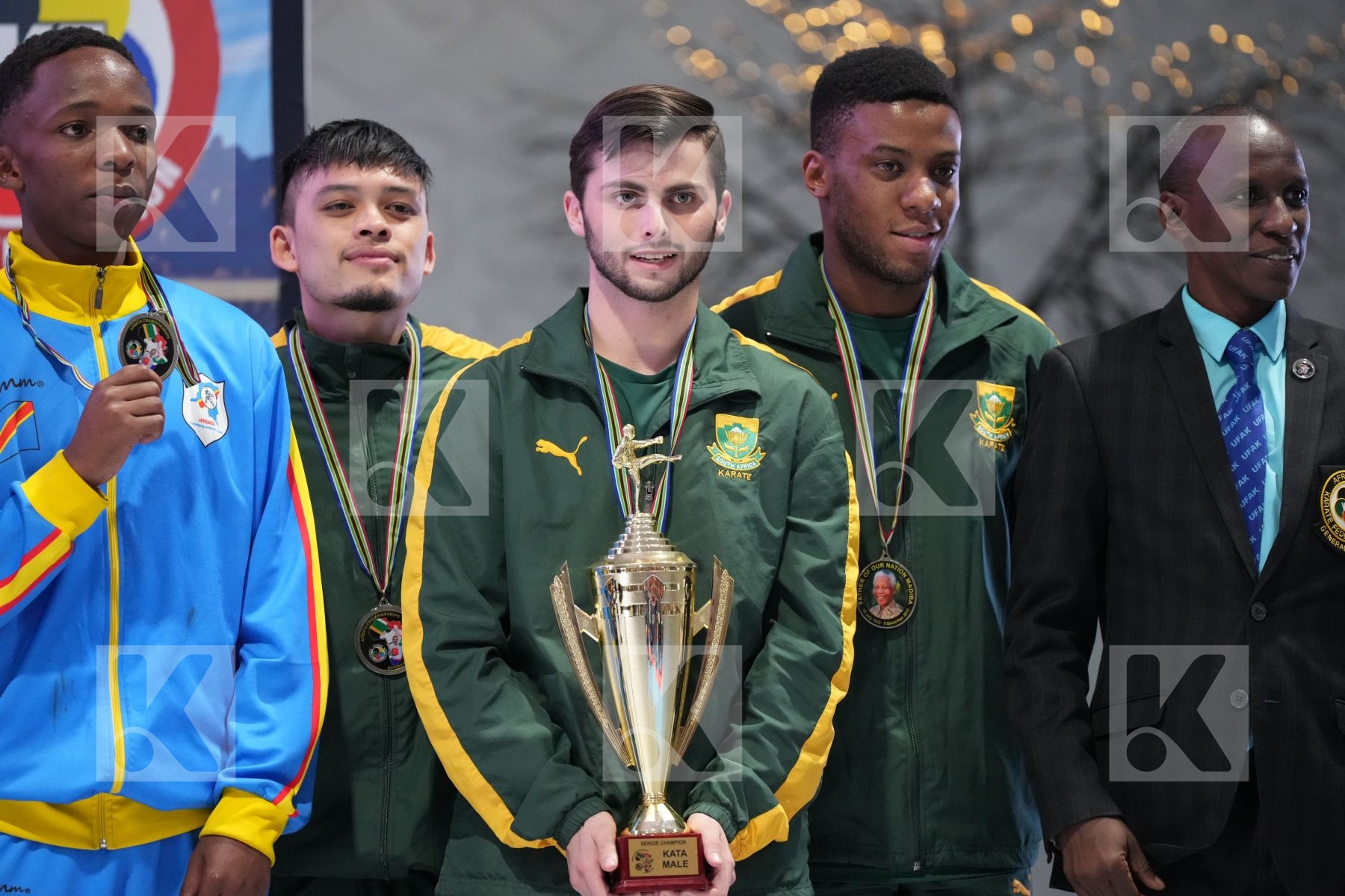 Podium UFAK Durban 2022