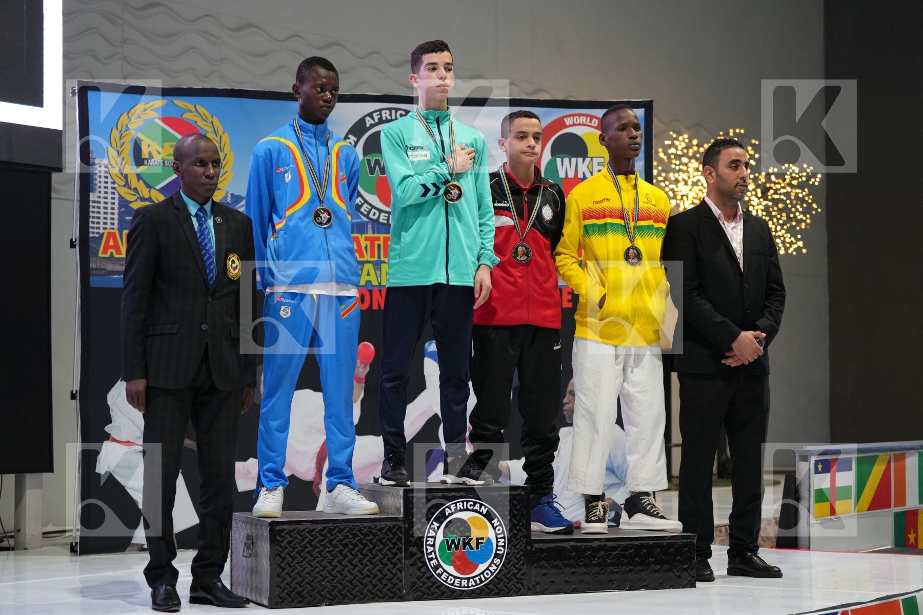 Podium UFAK Durban 2022